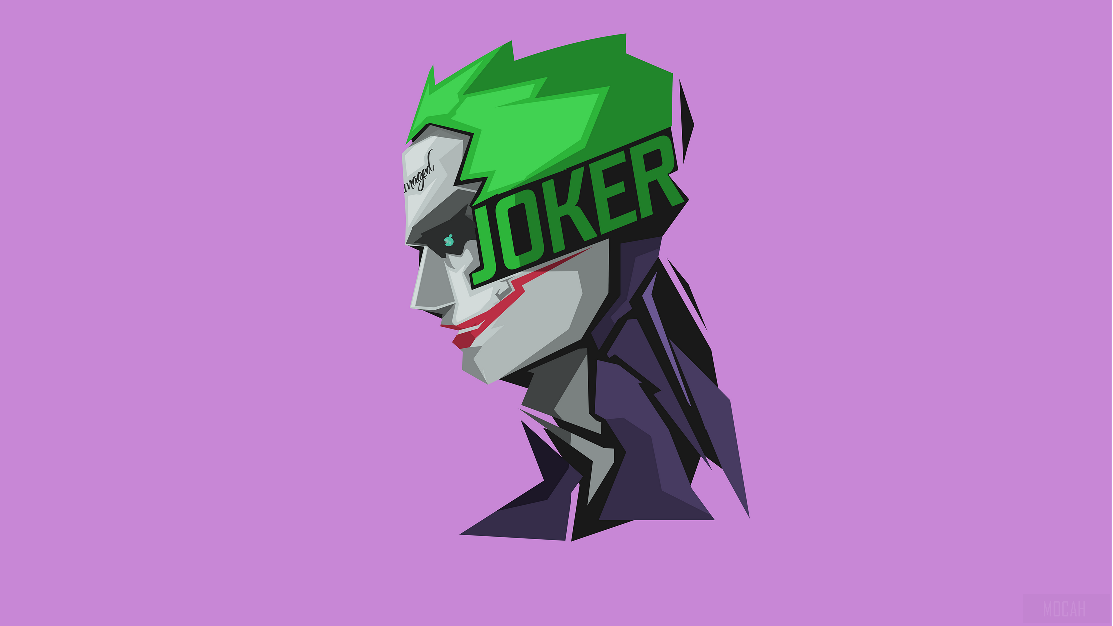 Joker from DC Comics 4K HD Wallpaper