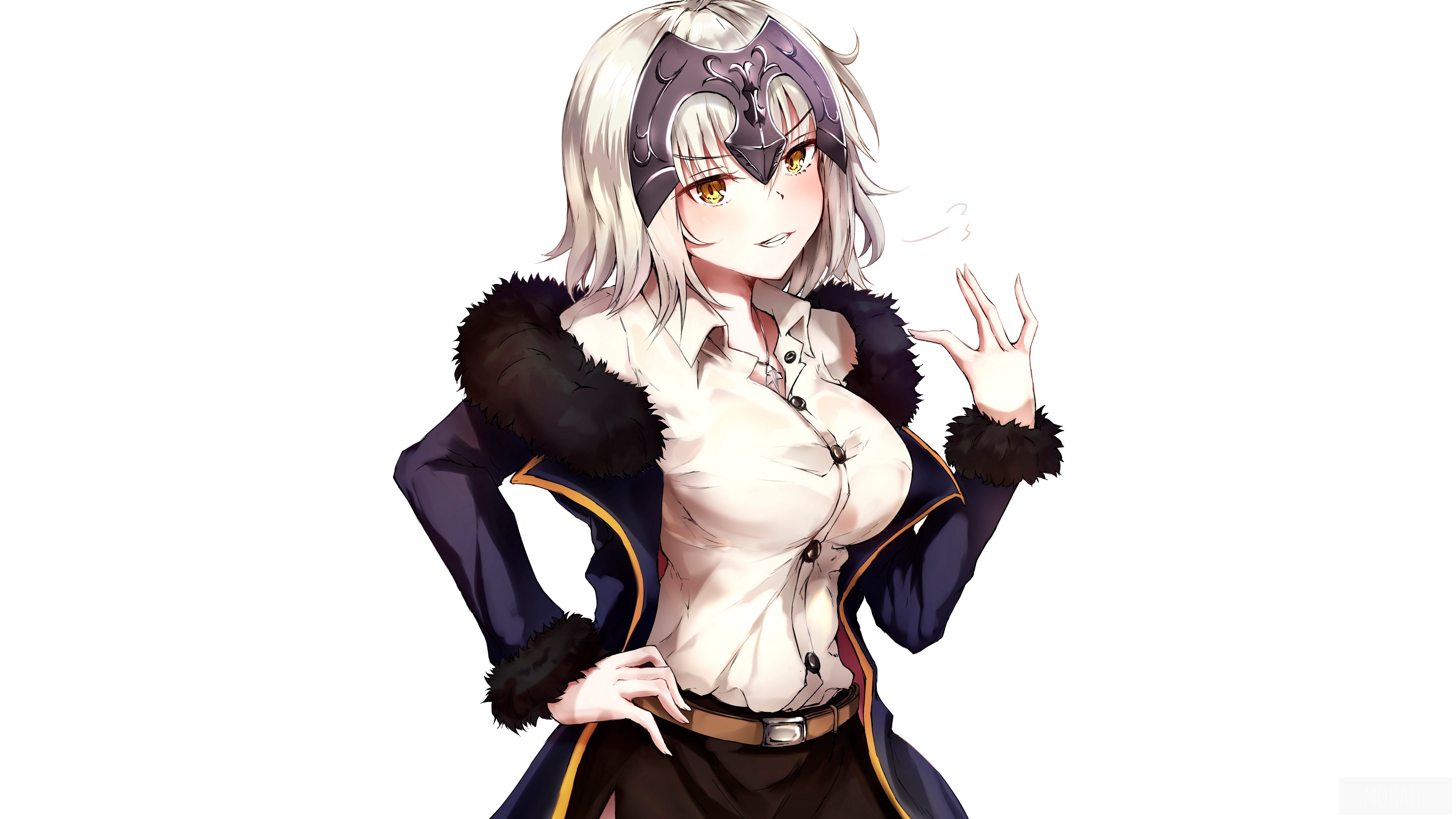 Jeanne d'Arc Alter from Fate/Grand Order Ruler 4K HD Wallpaper
