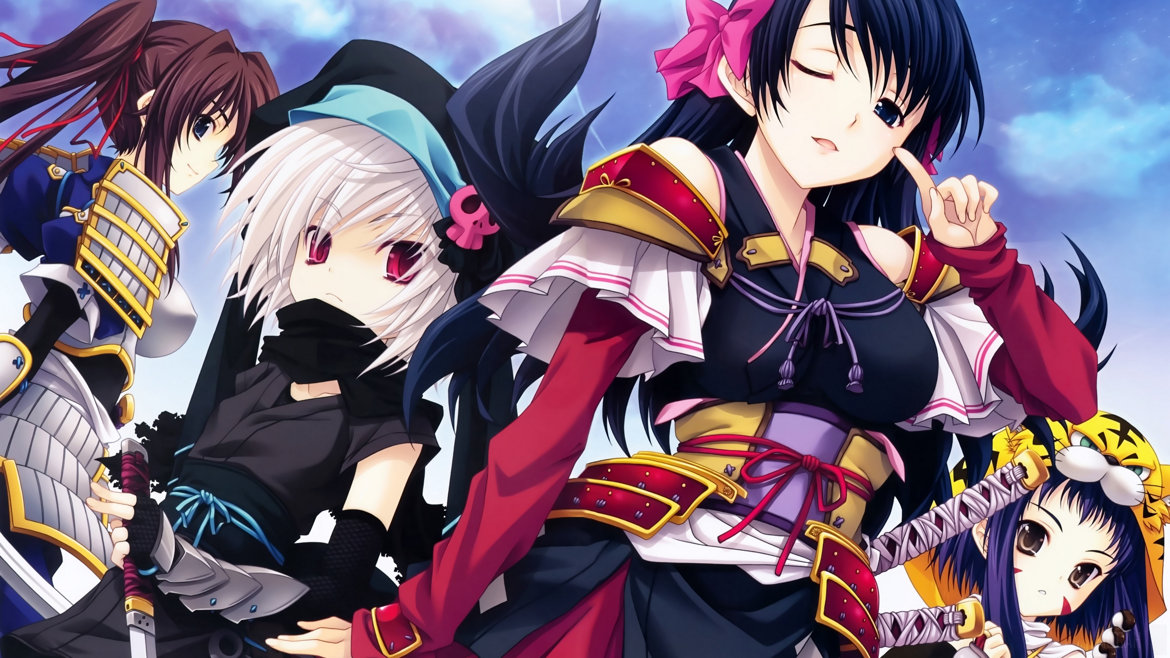 Hachisuka Goemon Maeda Inuchiyo Niwa Nagahide Shibata Katsuie HD Wallpaper