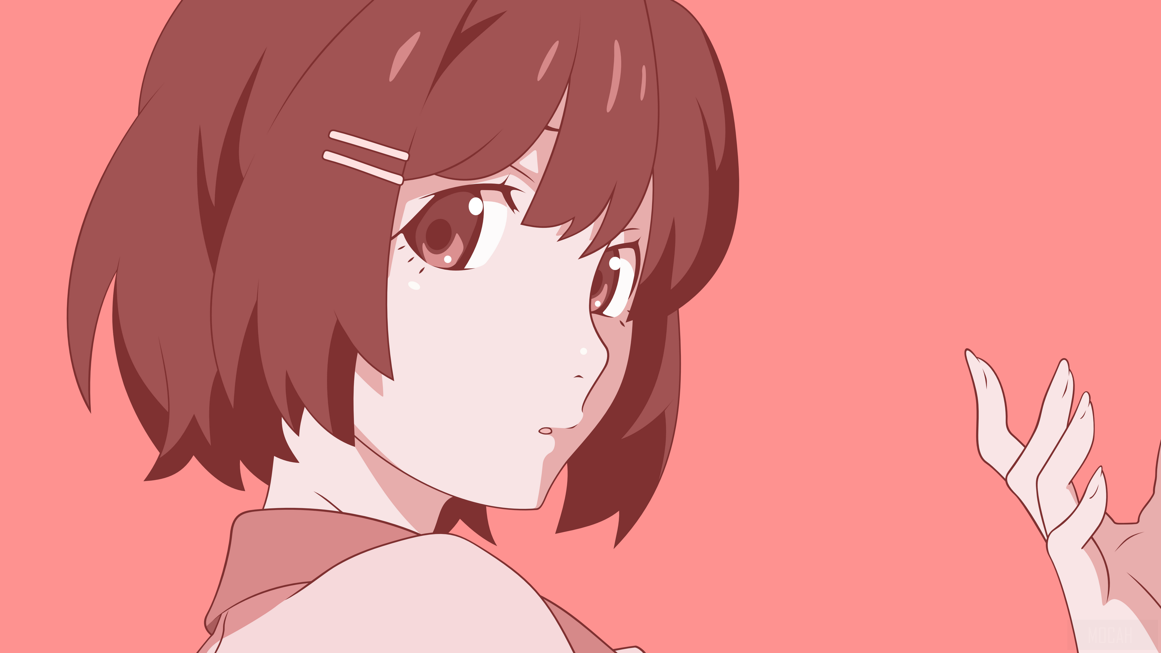 Tsubasa Hanekawa HD Wallpaper