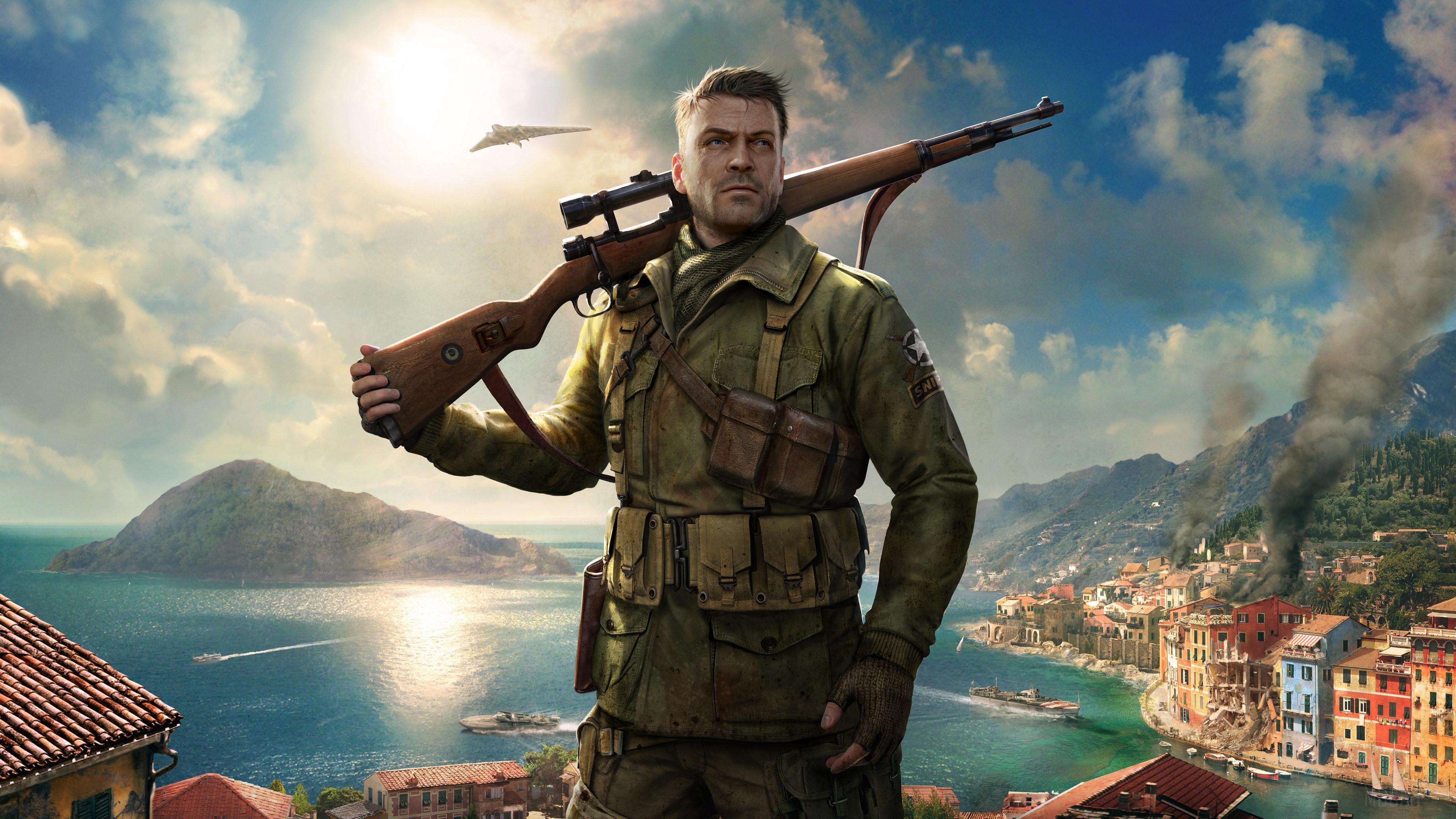 Sniper Elite 4K HD Wallpaper