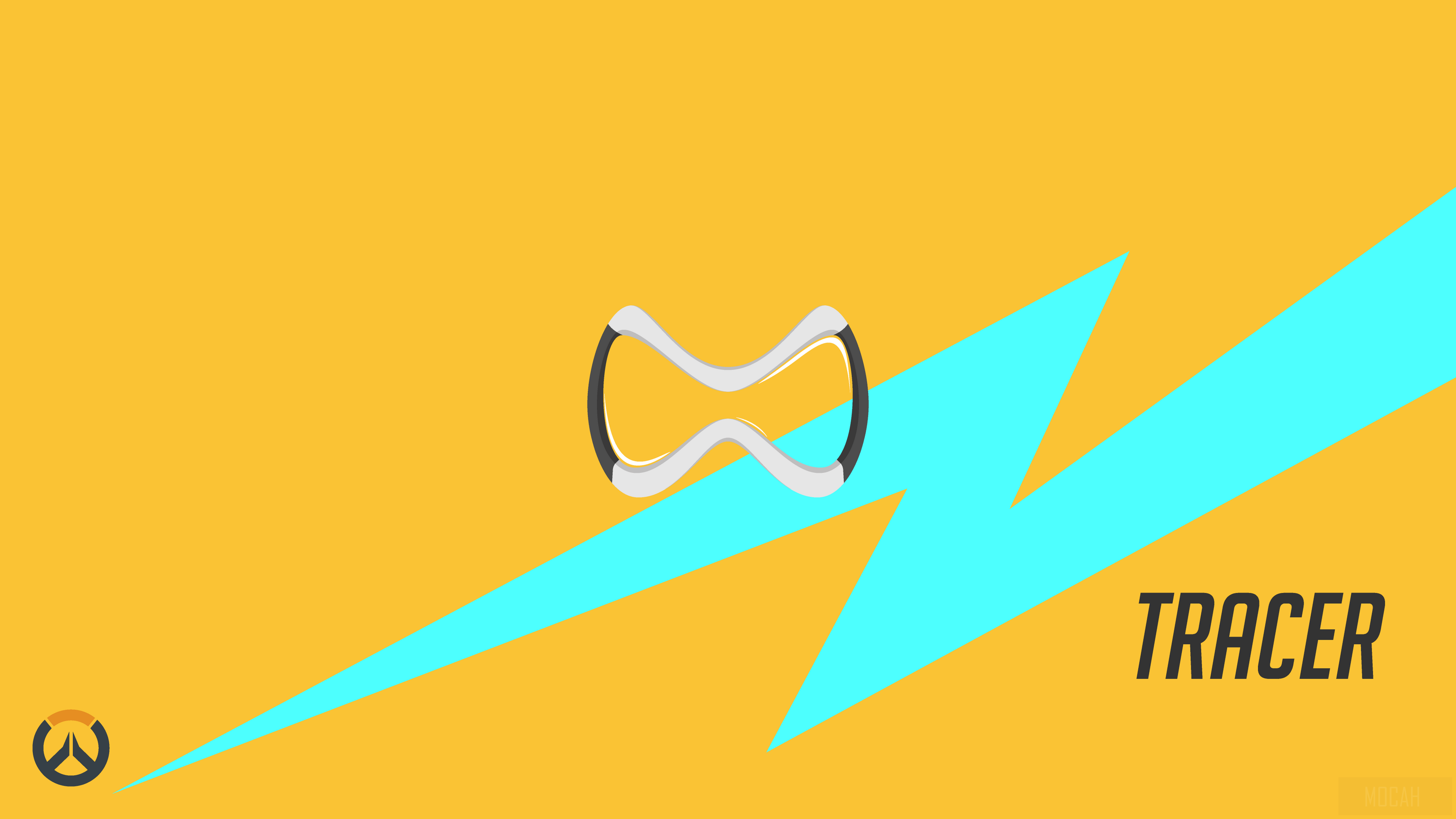 Tracer from Overwatch 4K HD Wallpaper