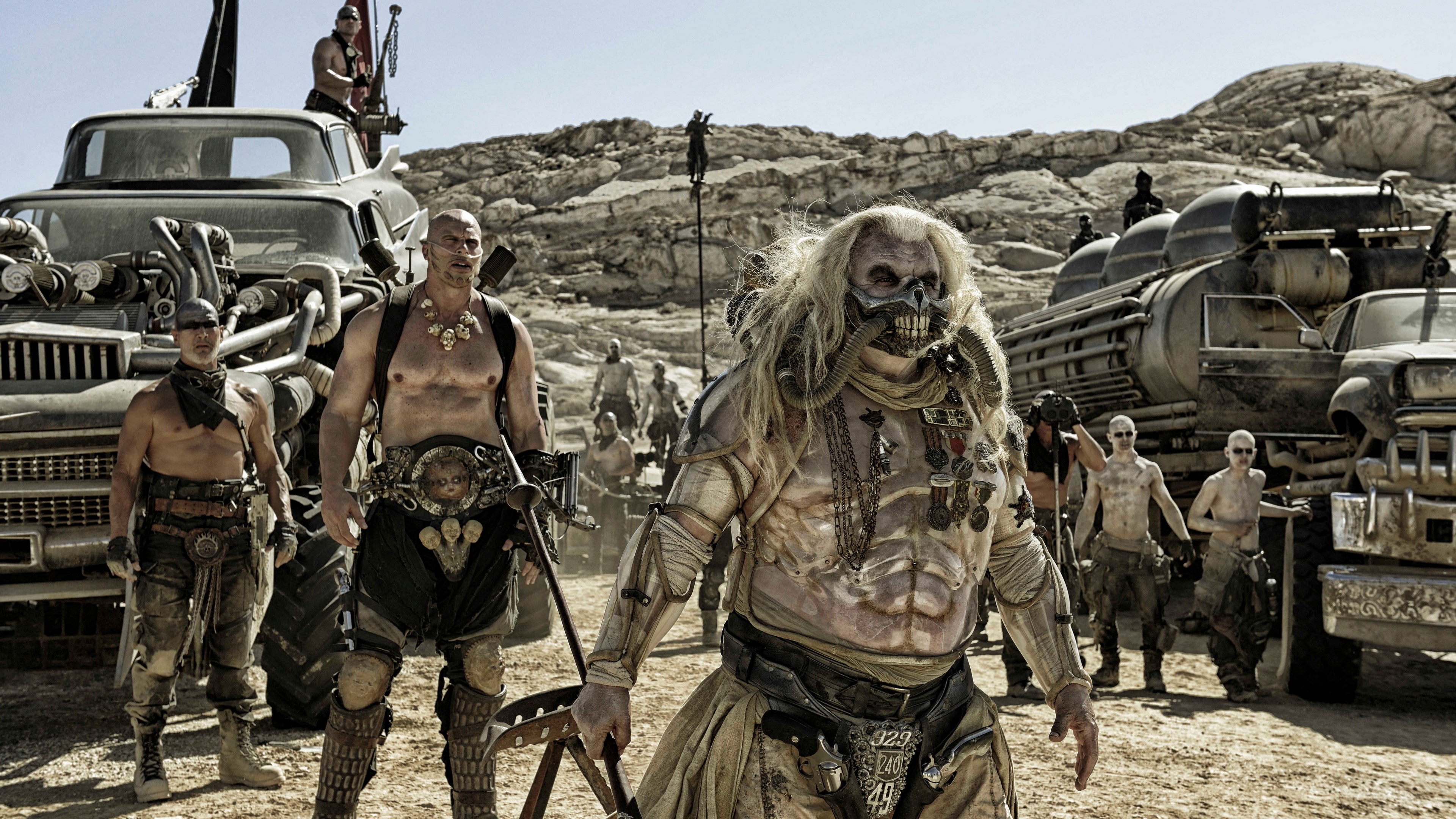 Immortan Joe and Rictus Erectus from Mad Max HD Wallpaper