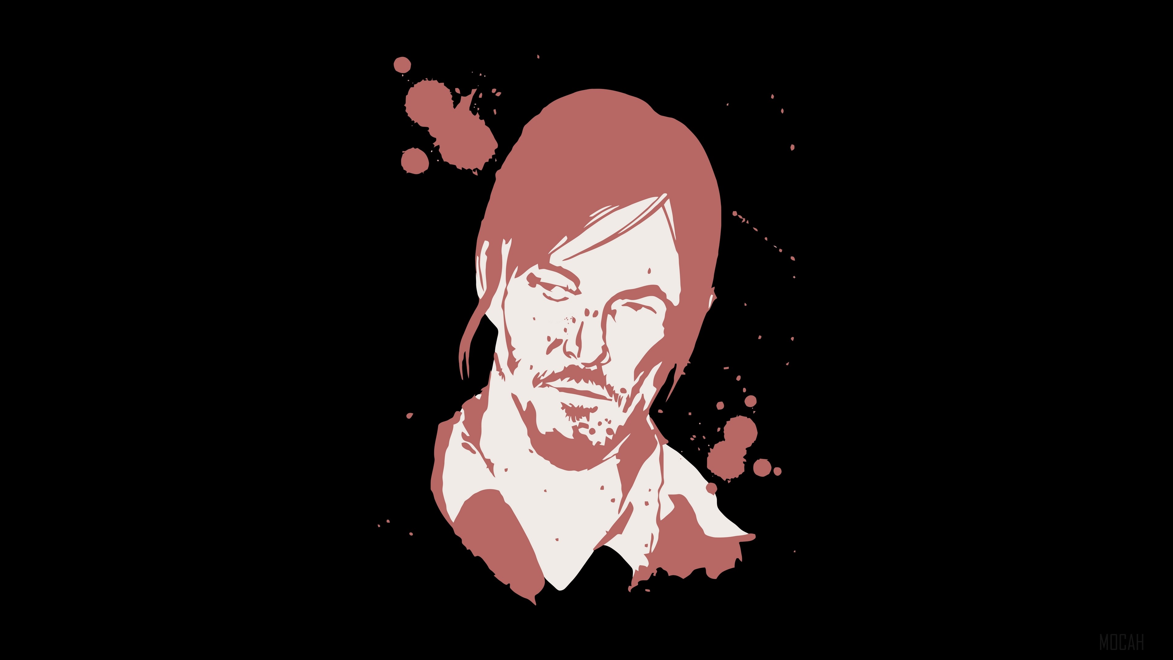 Daryl Dixon from The Walking Dead 4K HD Wallpaper