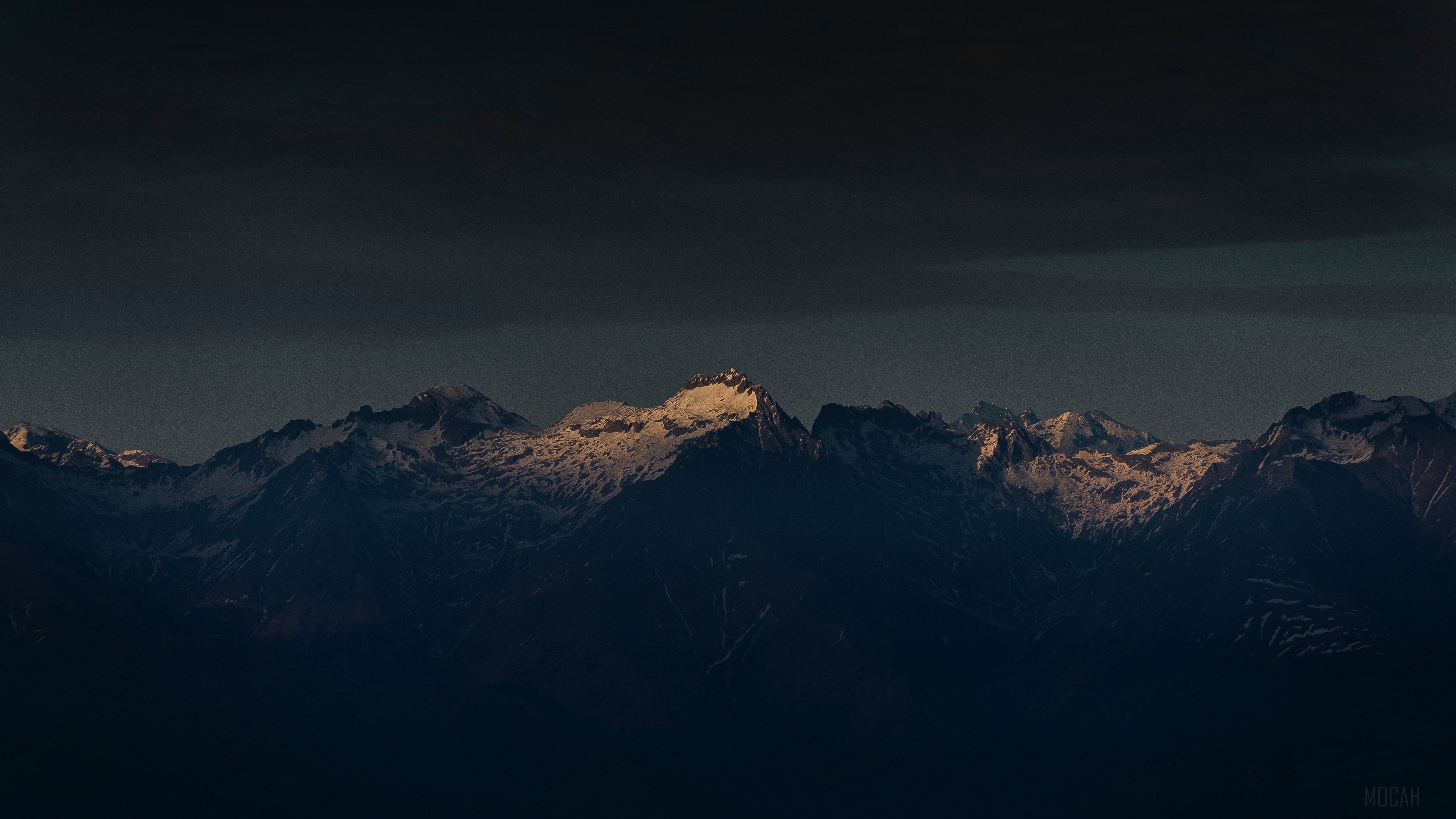 Mountain Range Landscape 4K HD Wallpaper