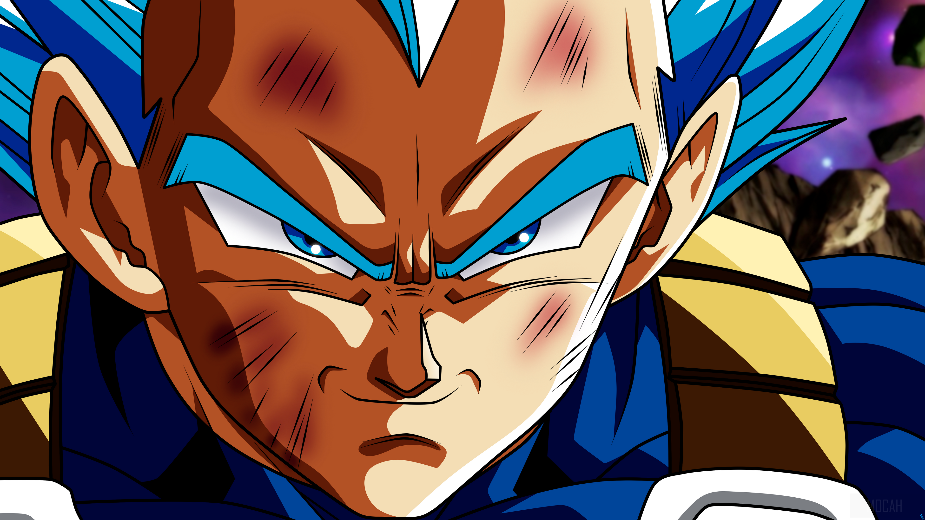 Vegeta from Dragon Ball Z 4K HD Wallpaper