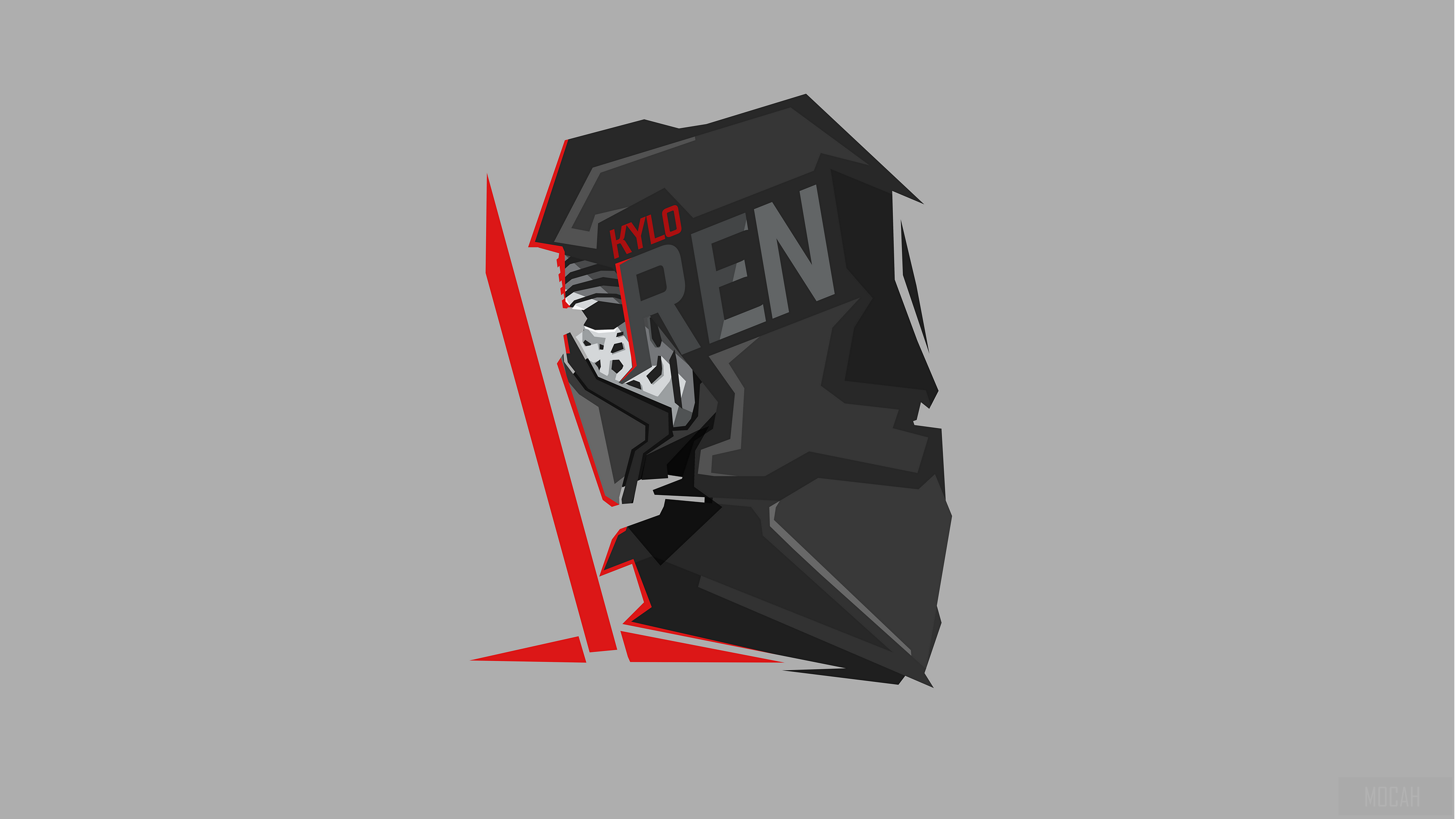 Kylo Ren from Star Wars 4K HD Wallpaper