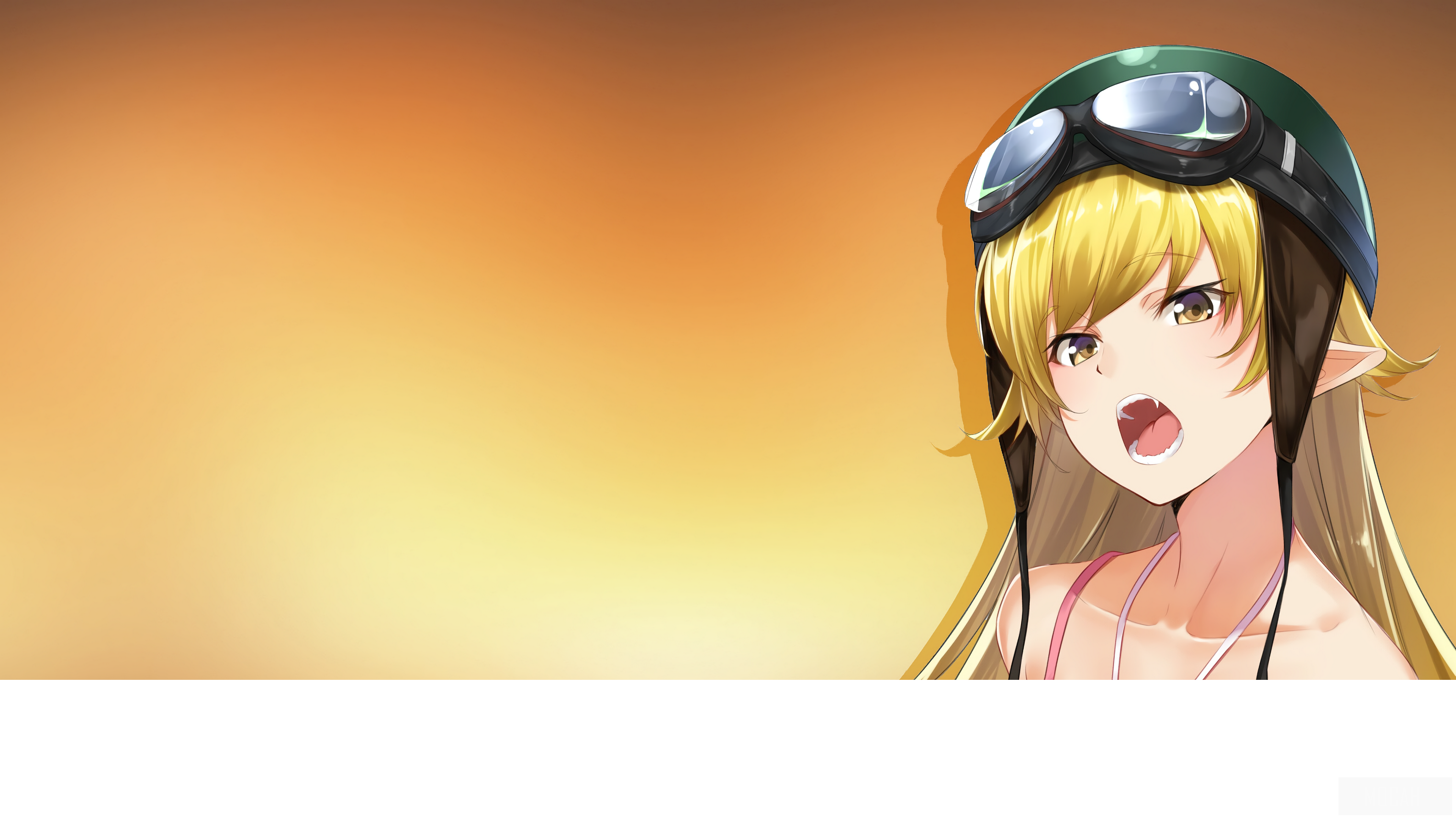 Shinobu Oshino from Monogatari 4K HD Wallpaper