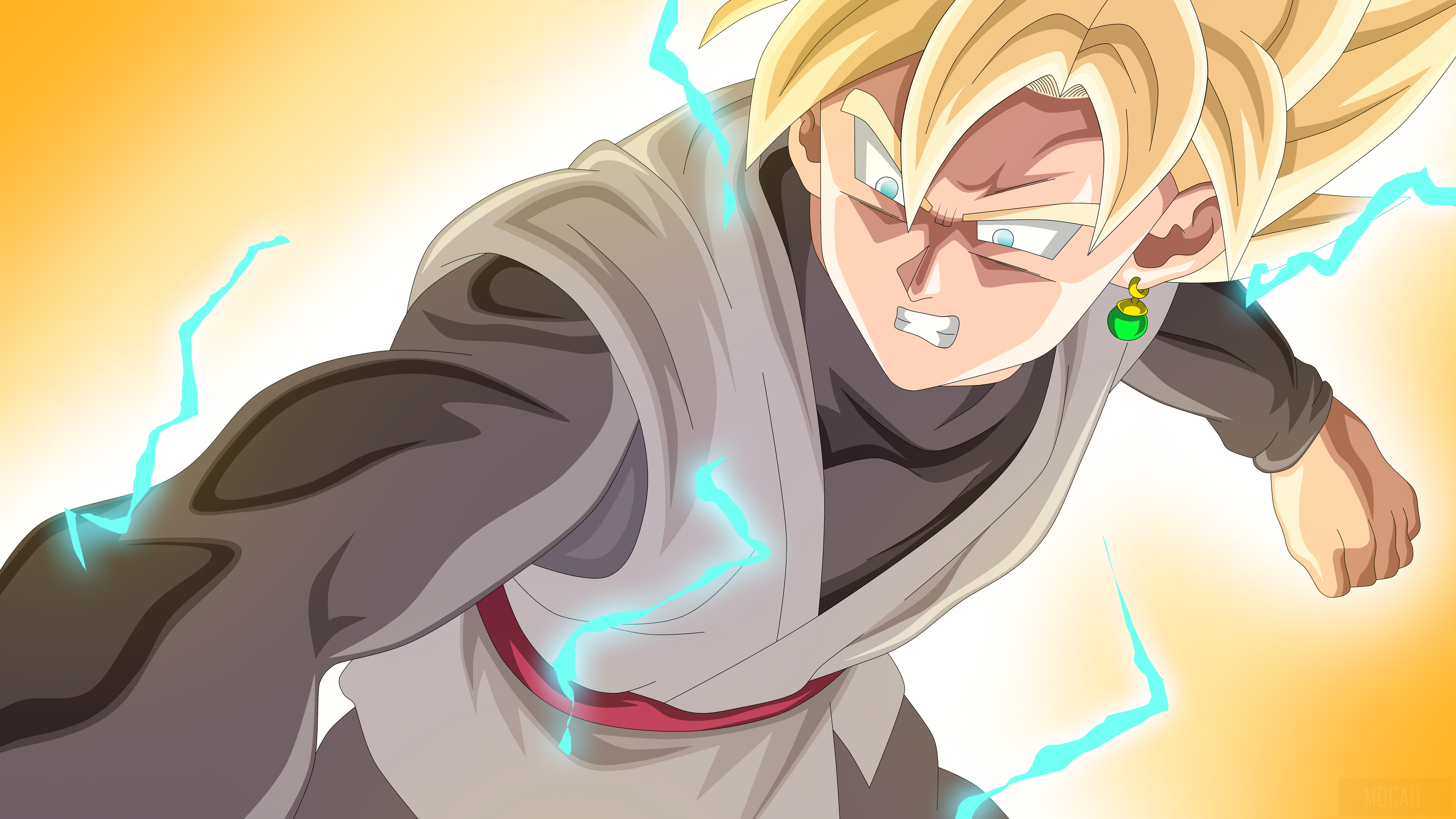 Goku Black from Dragon Ball 4K HD Wallpaper