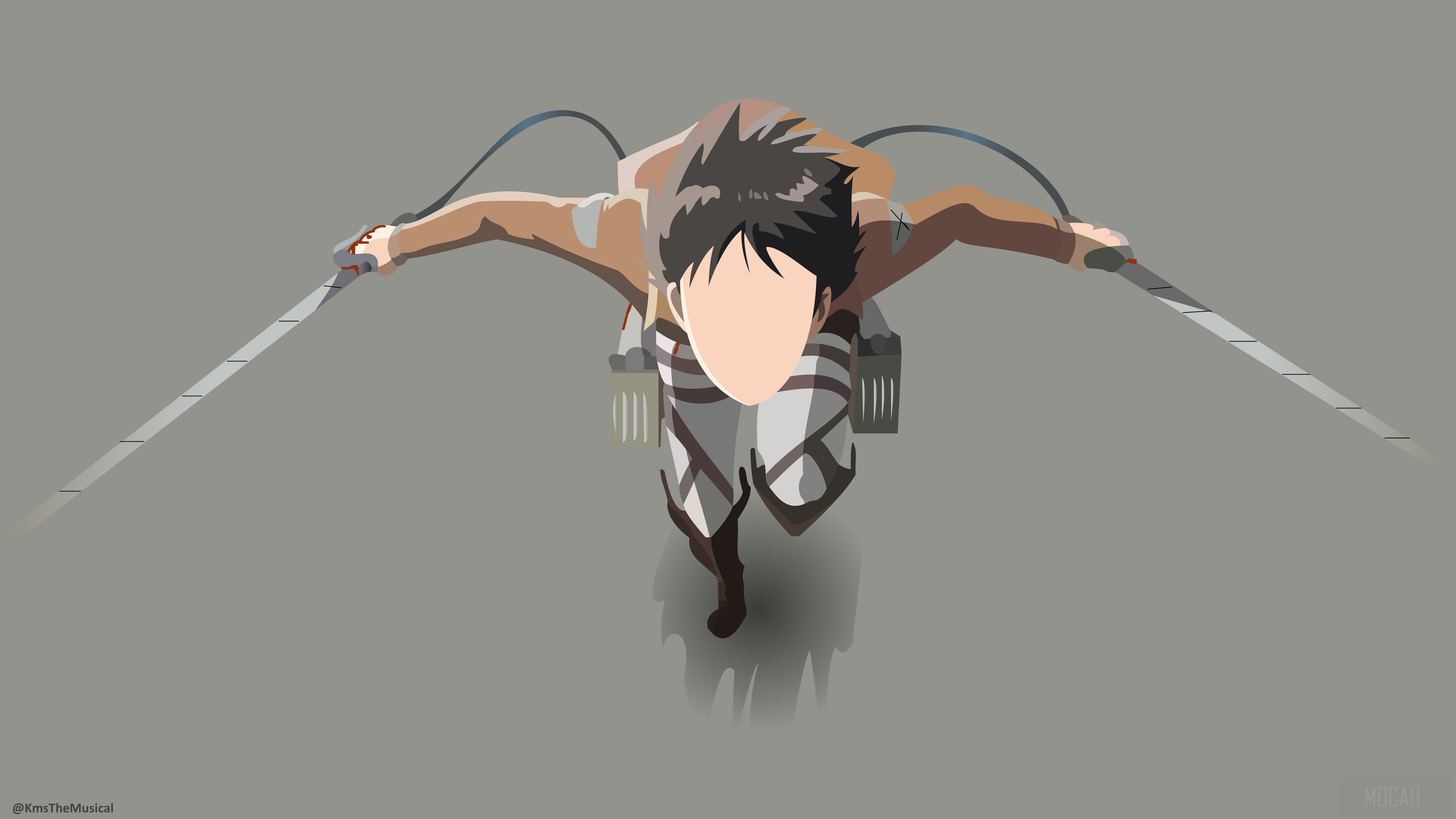 Eren Yeager from Attack on Titan 4K HD Wallpaper