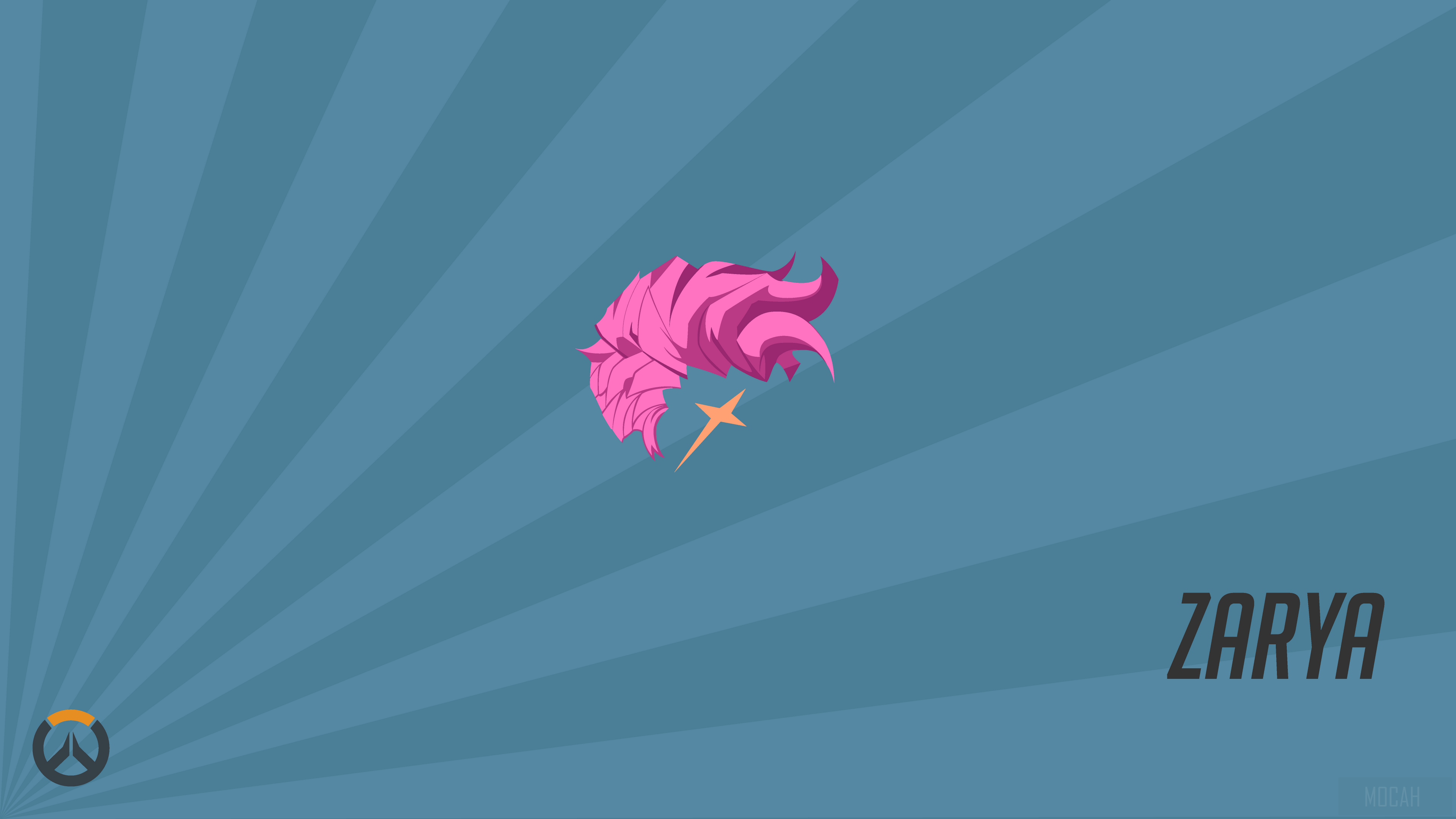 Zarya from Overwatch 4K HD Wallpaper