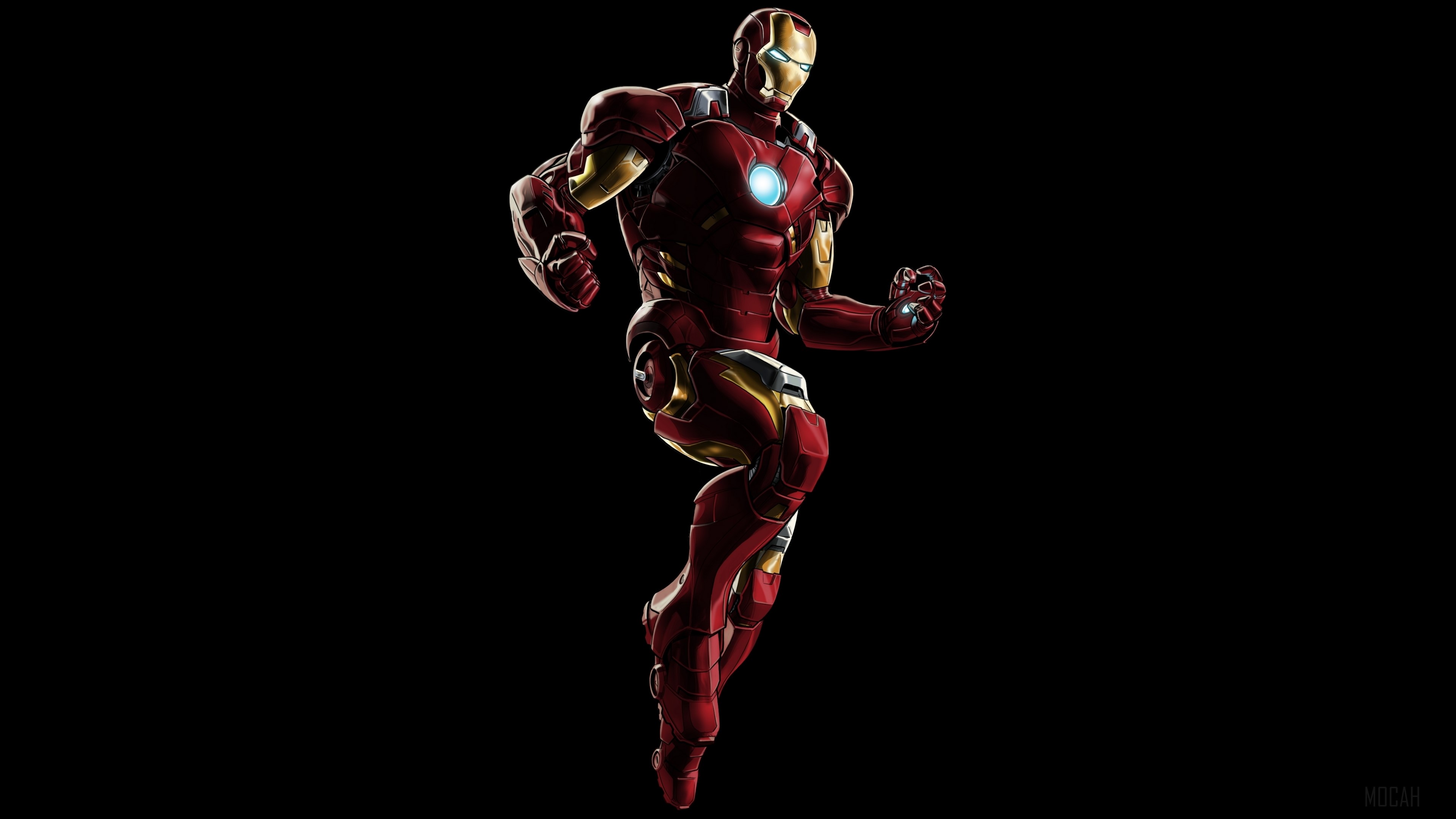 Iron Man in his suit HD Wallpaper