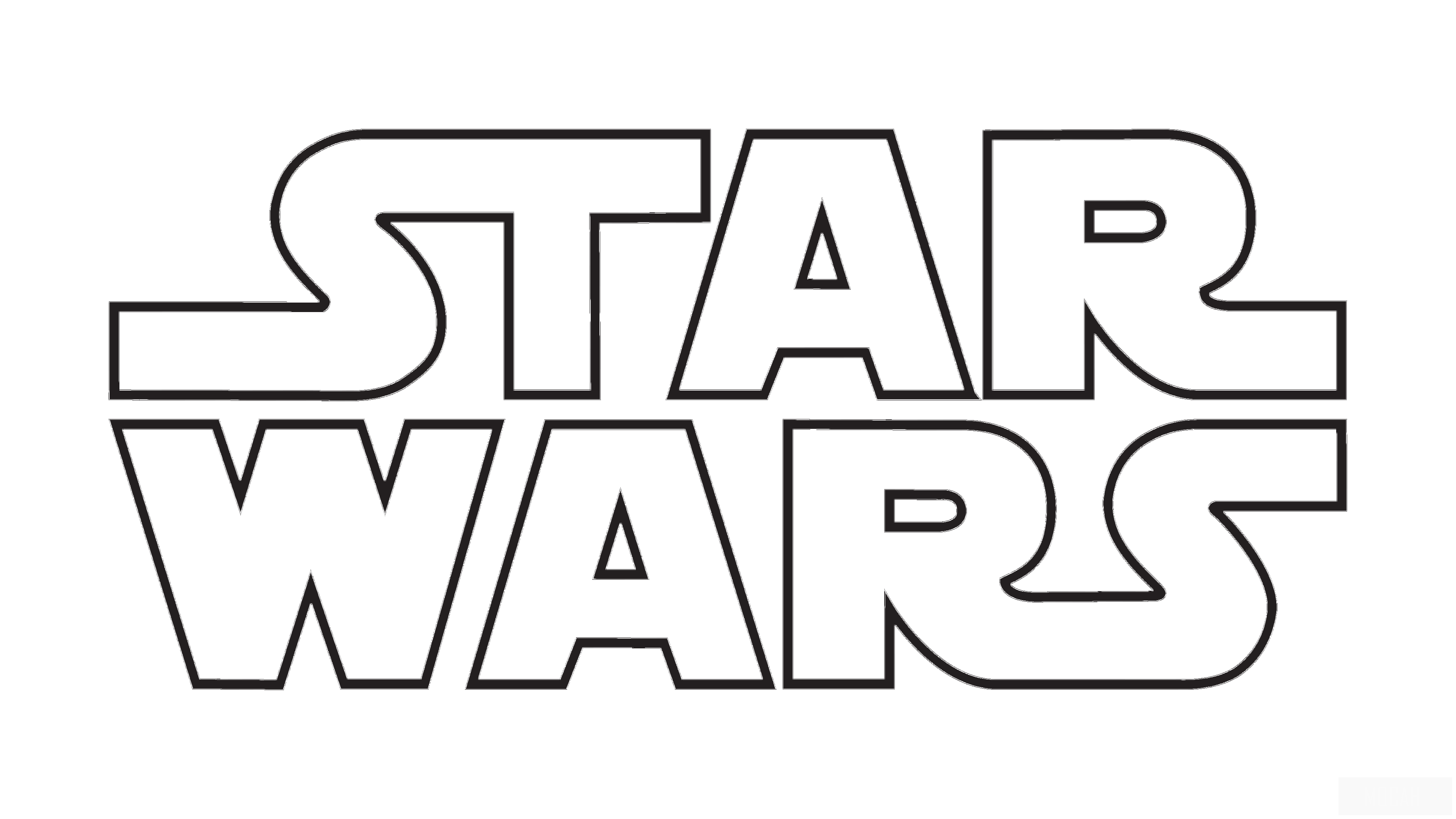 Star Wars logo HD Wallpaper