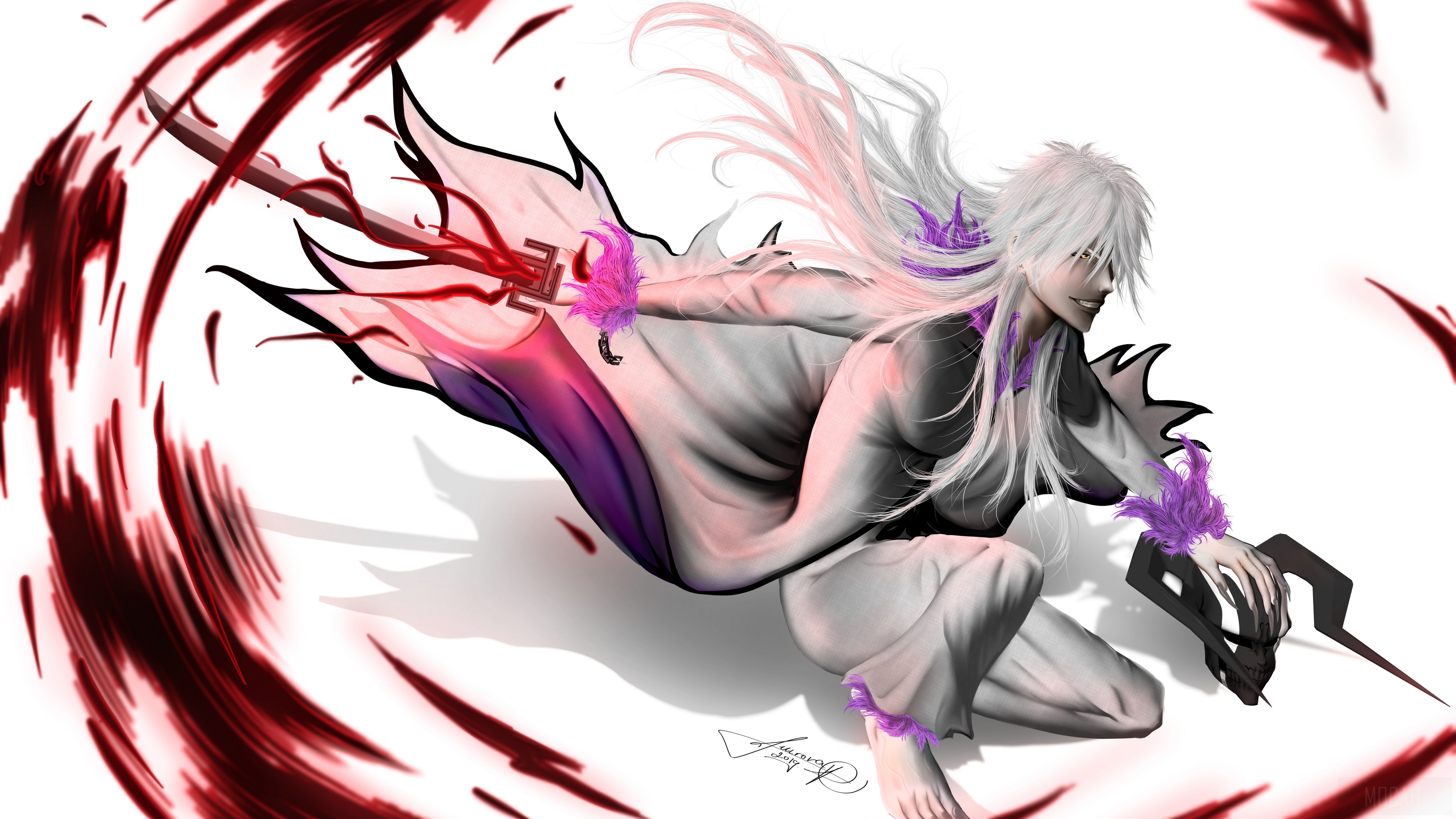 Ichigo Kurosaki from Bleach 4K HD Wallpaper