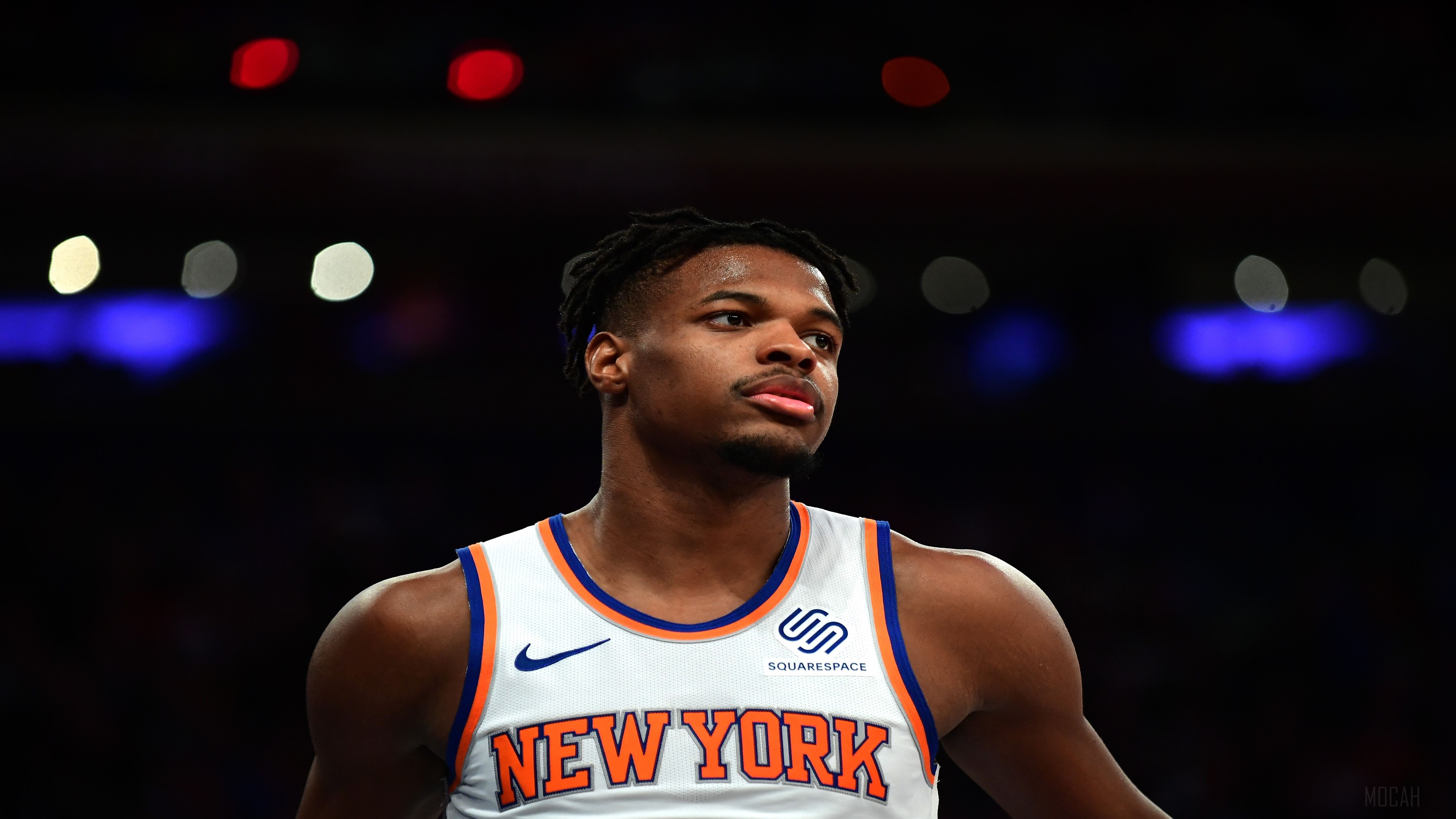 Dennis Smith Jr. New York Knicks 4K HD Wallpaper