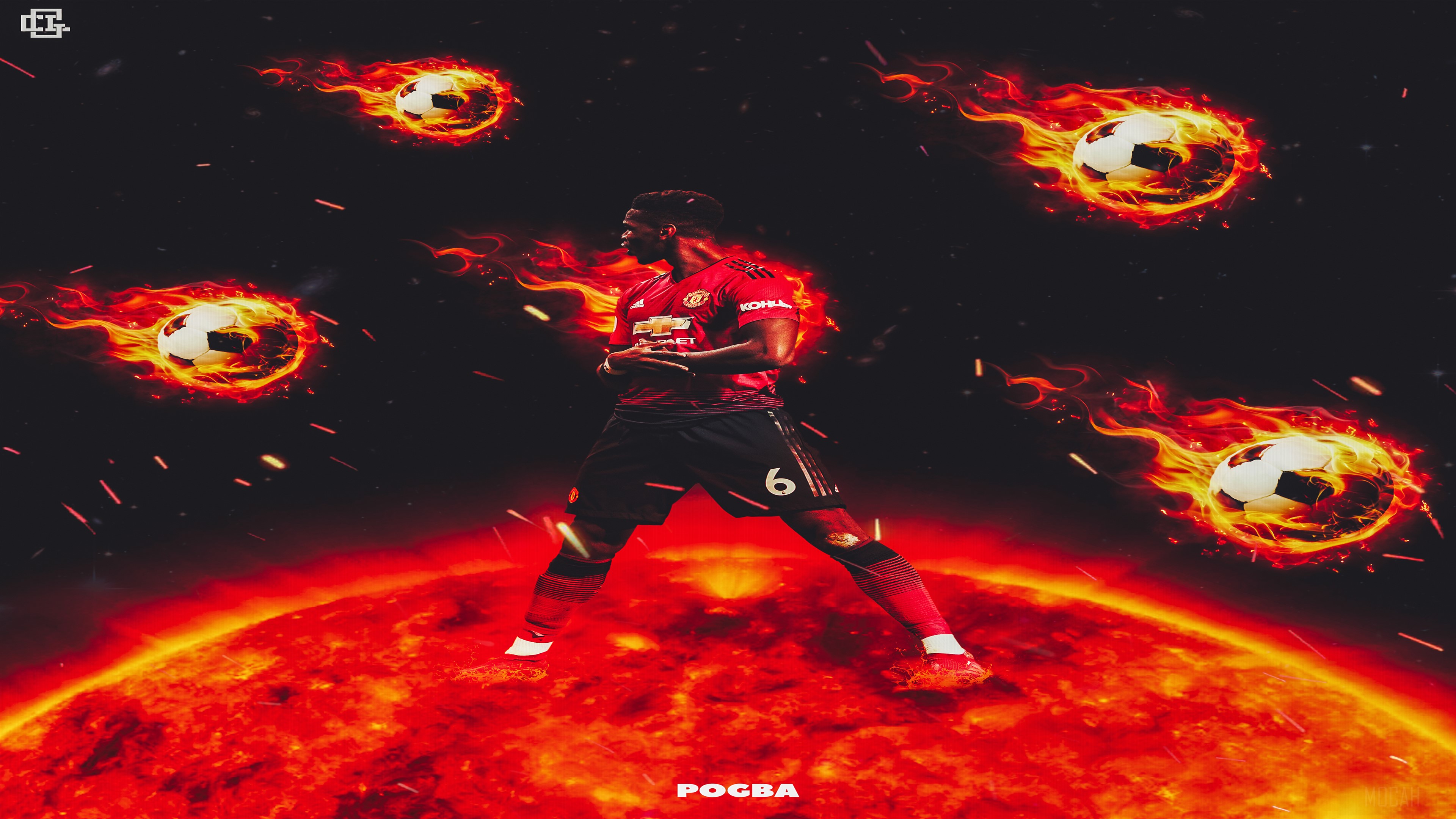 Paul Pogba HD Wallpaper