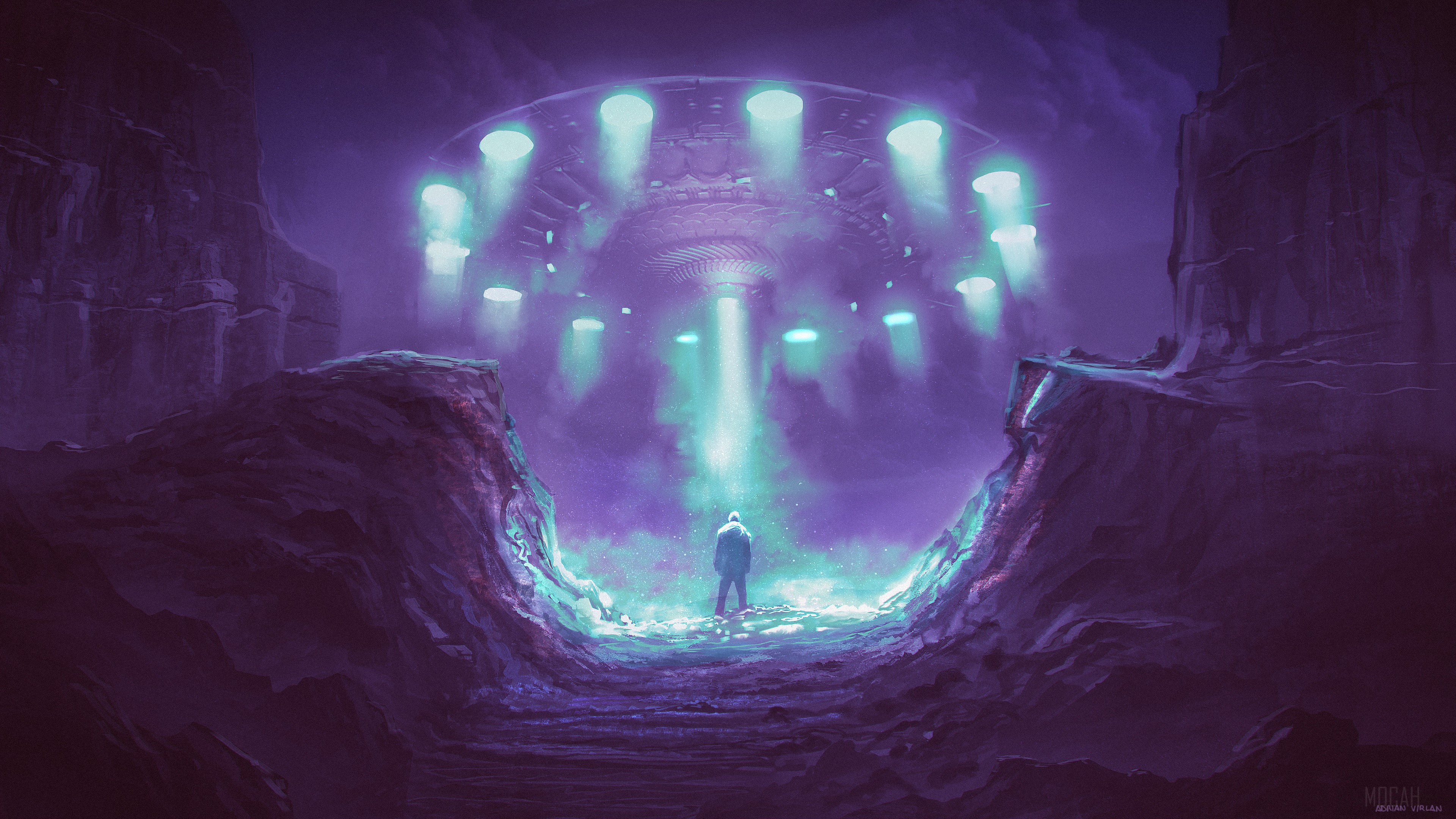 Adrian Virlan Ufo HD Wallpaper