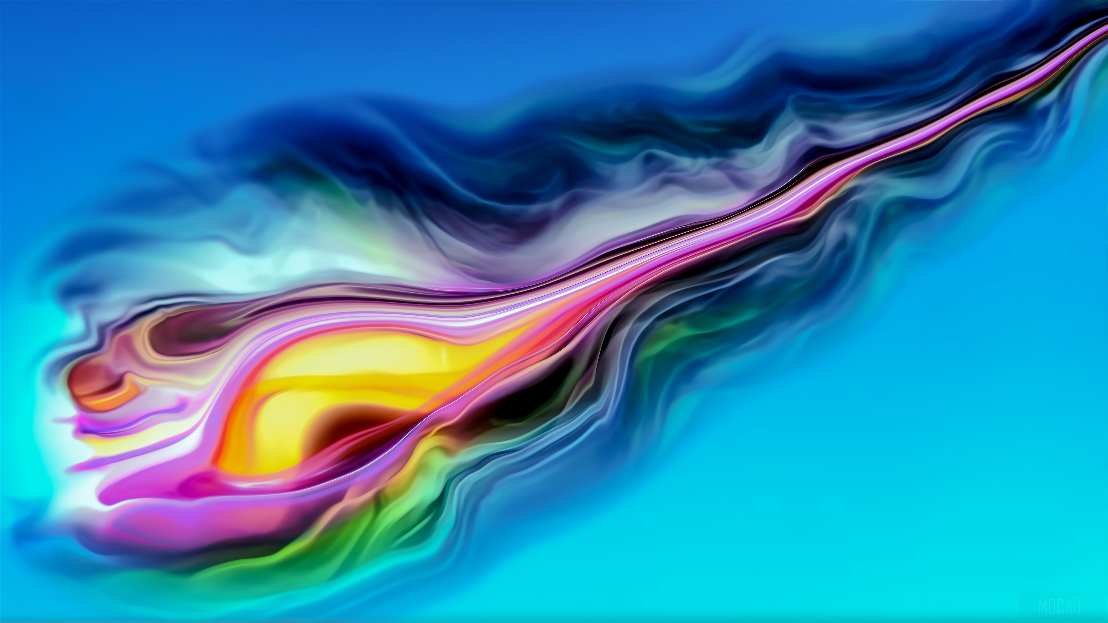 Vivid Abstract New Formation 4K Art HD Wallpaper