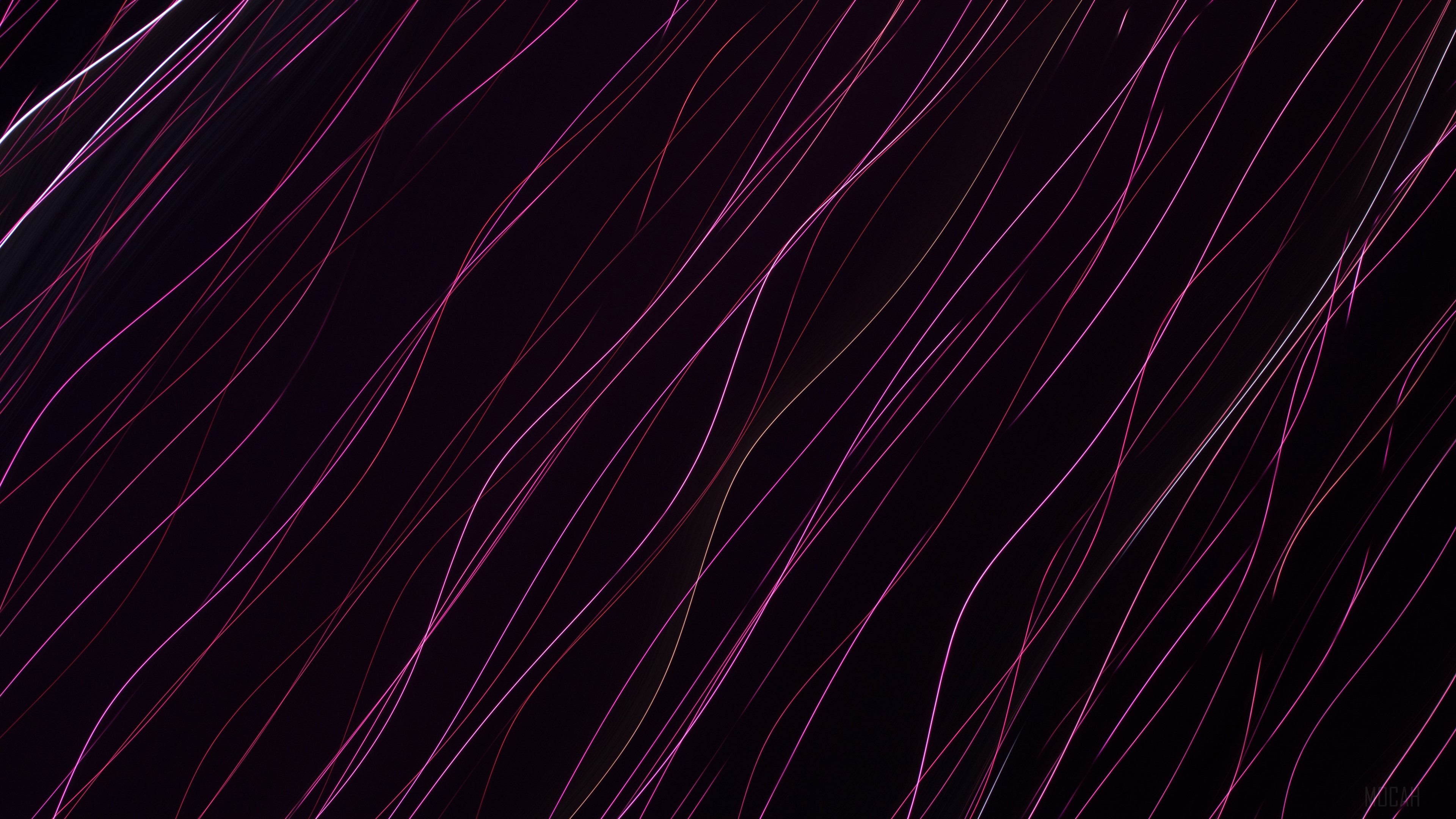 Purple Lines HD Wallpaper