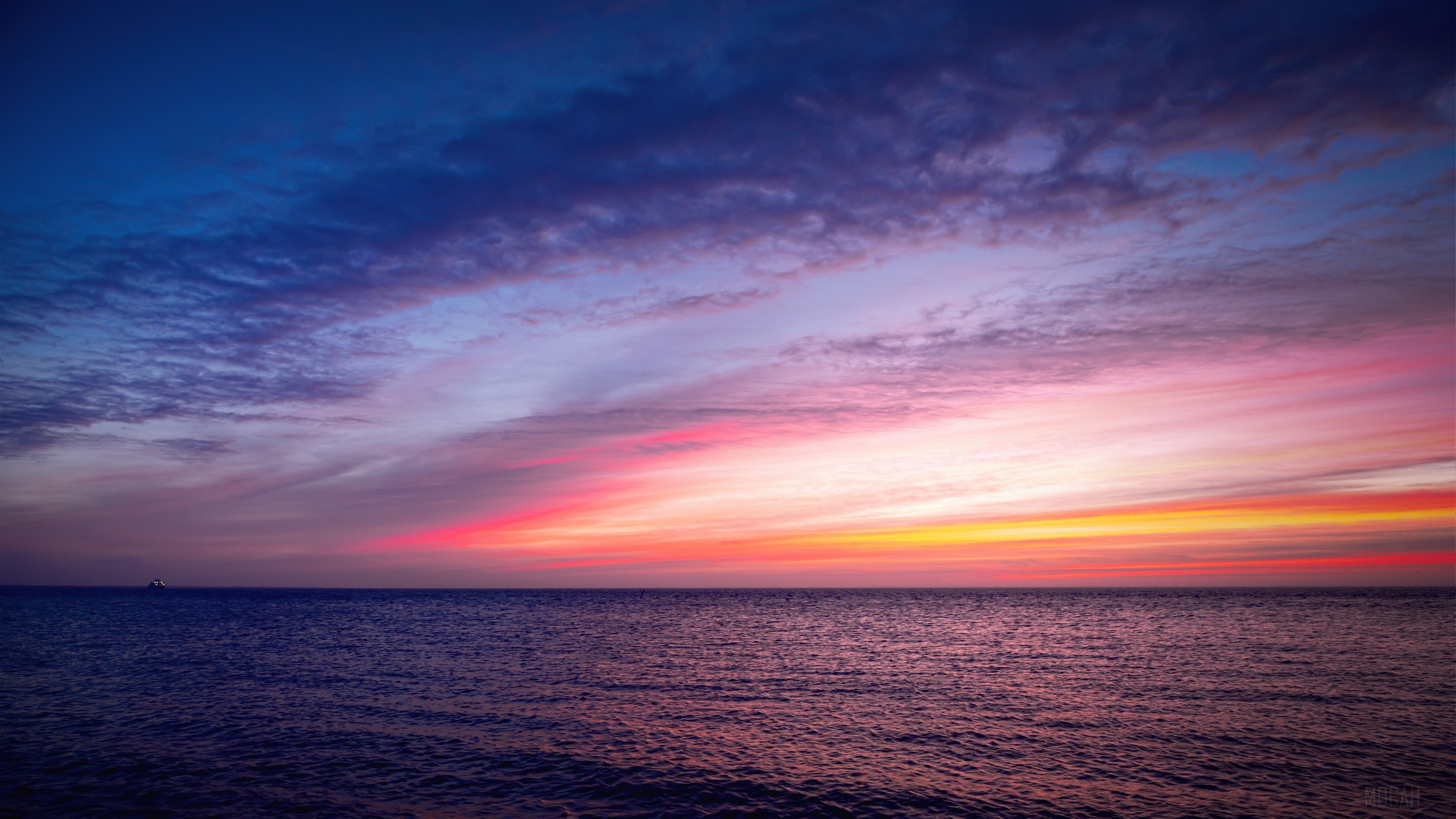 Sea Sunrise HD Wallpaper
