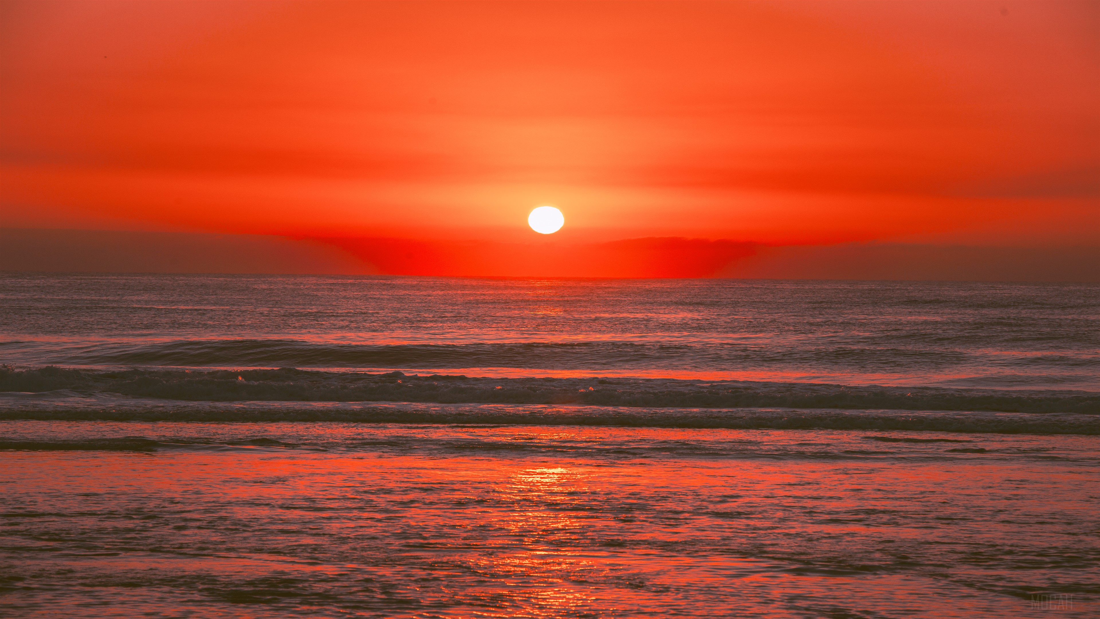 Sunrise over the ocean in Australia 4K HD Wallpaper