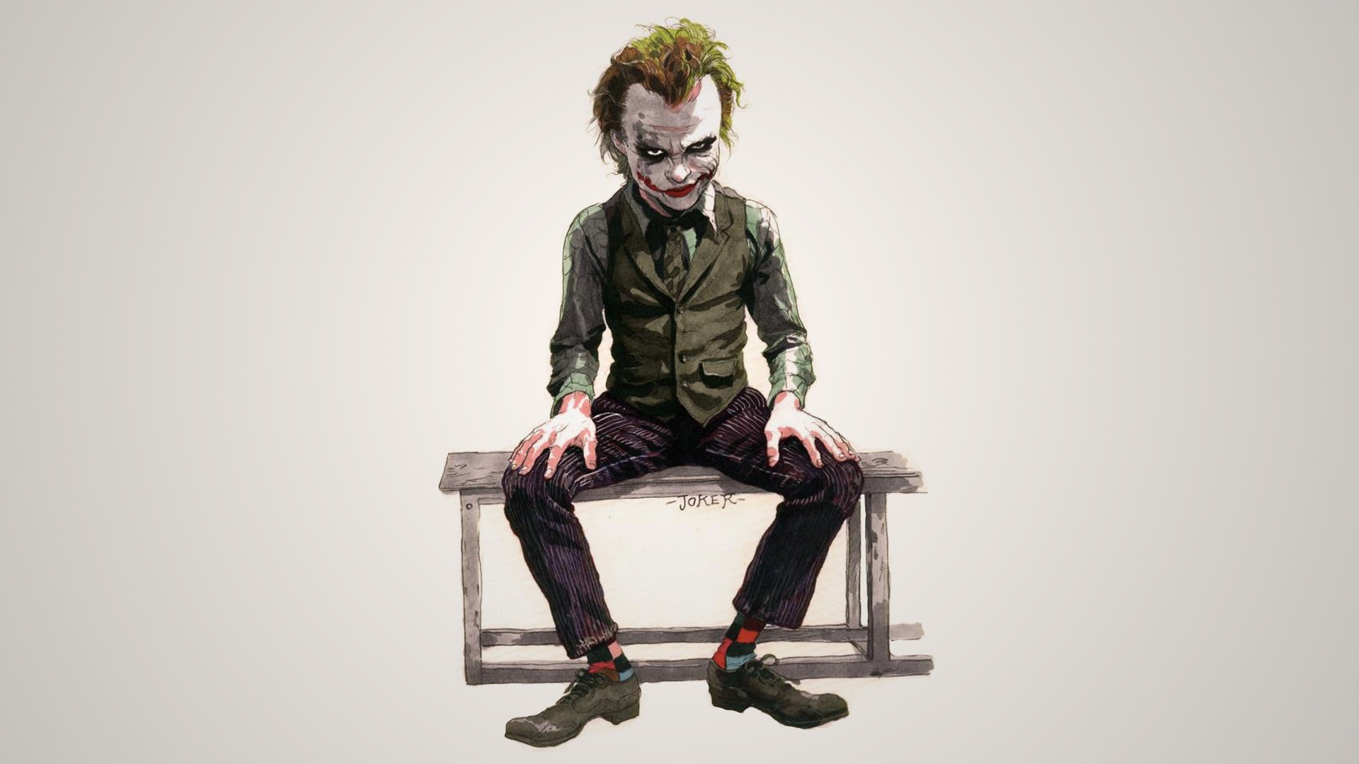 Joker from Batman artwork HD Wallpaper