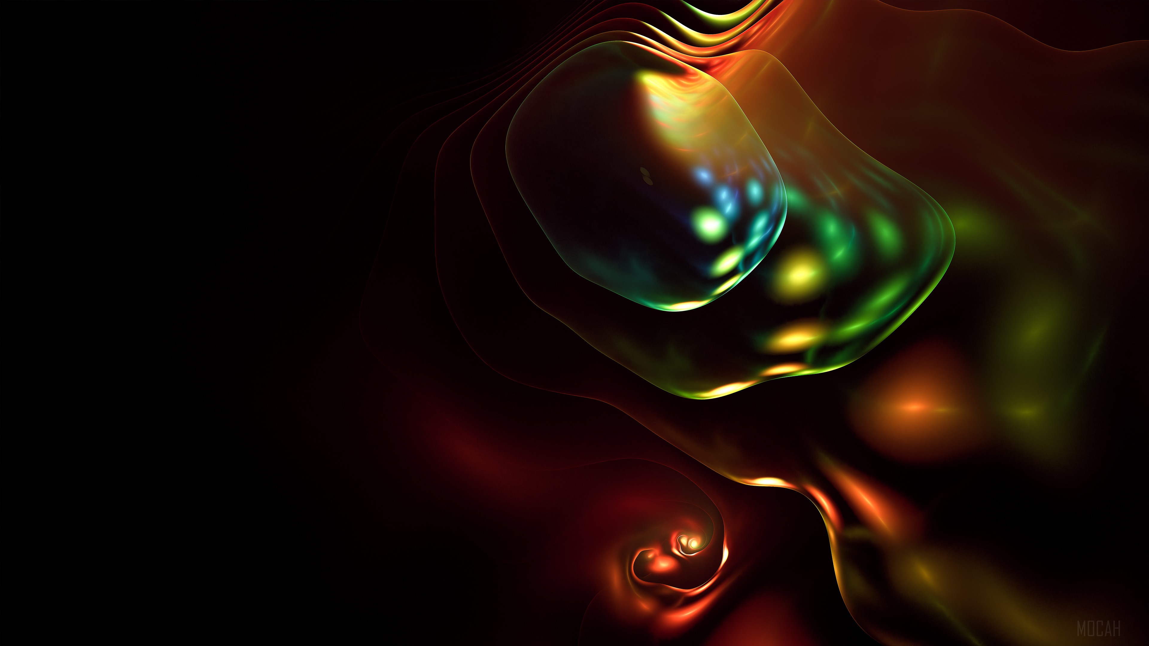 Abstract Bubble Pop HD Wallpaper