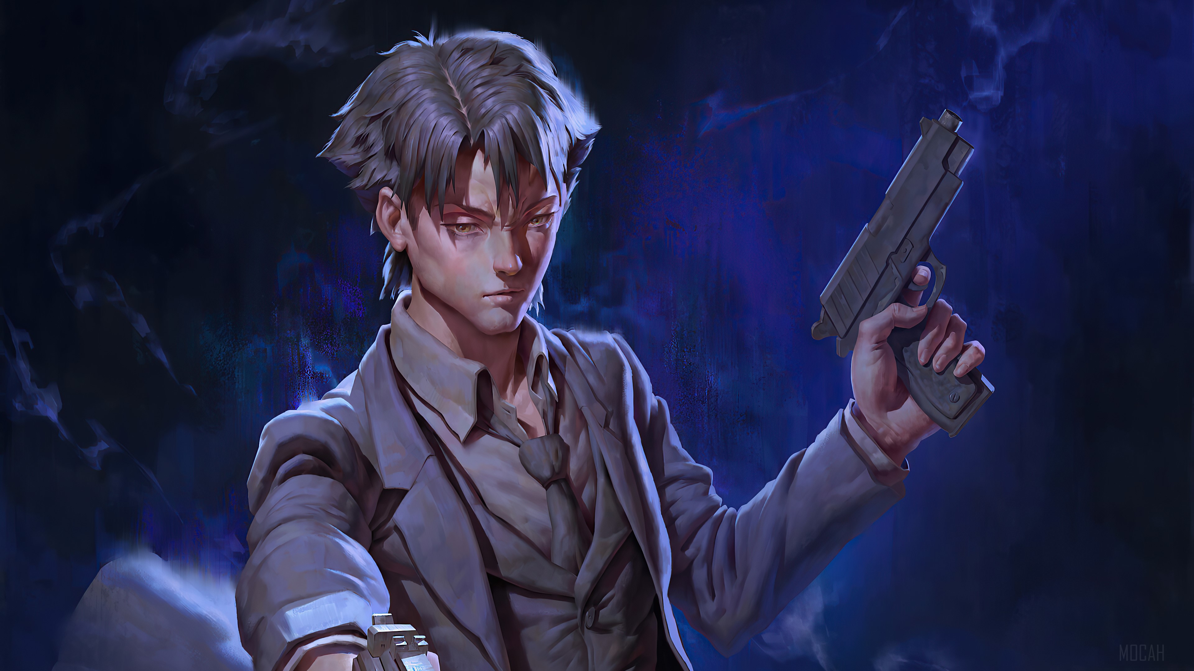 Kiritsugu Emiya from Fate/Zero 4K HD Wallpaper