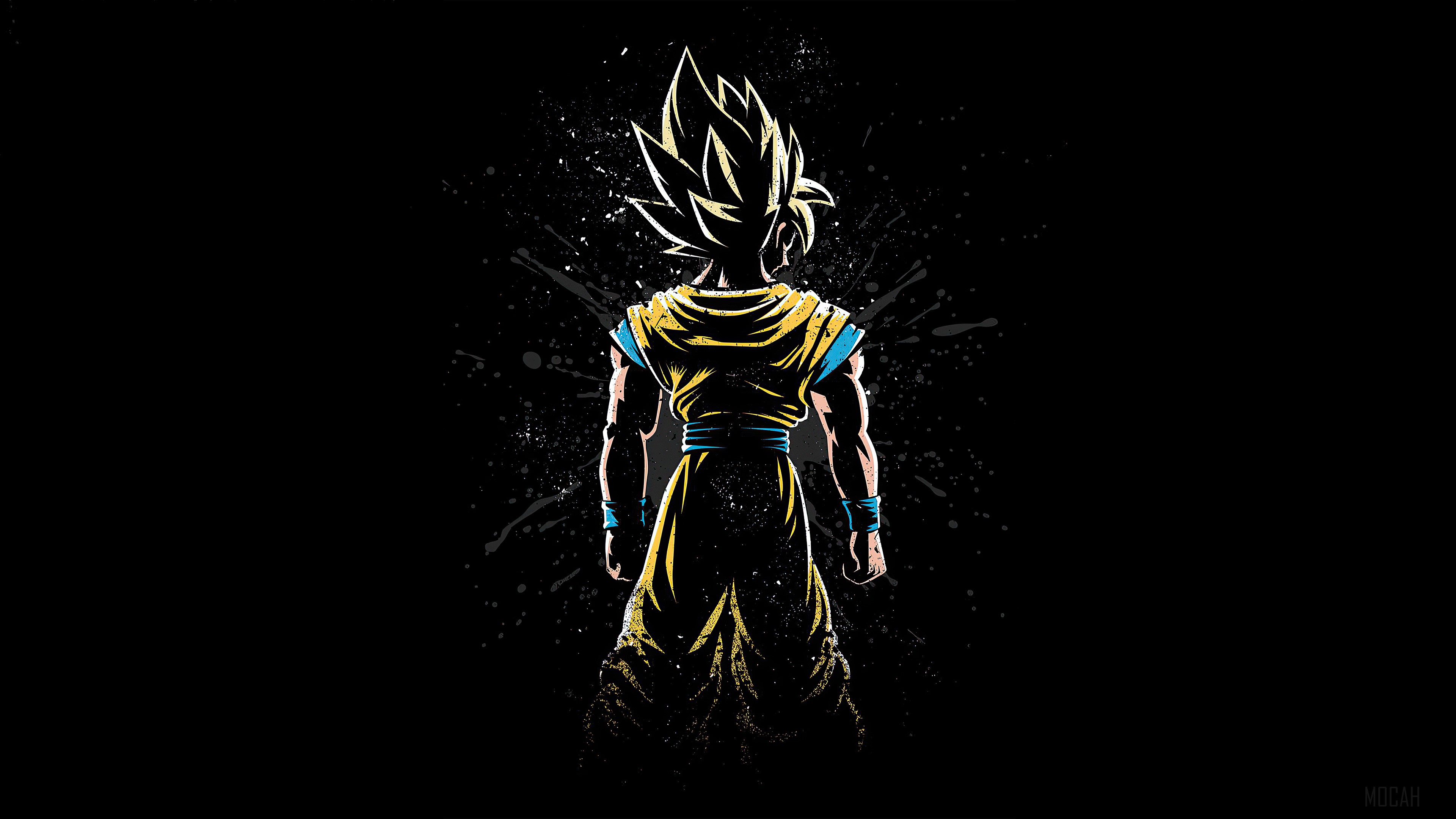 Goku from Dragon Ball Z 4K HD Wallpaper
