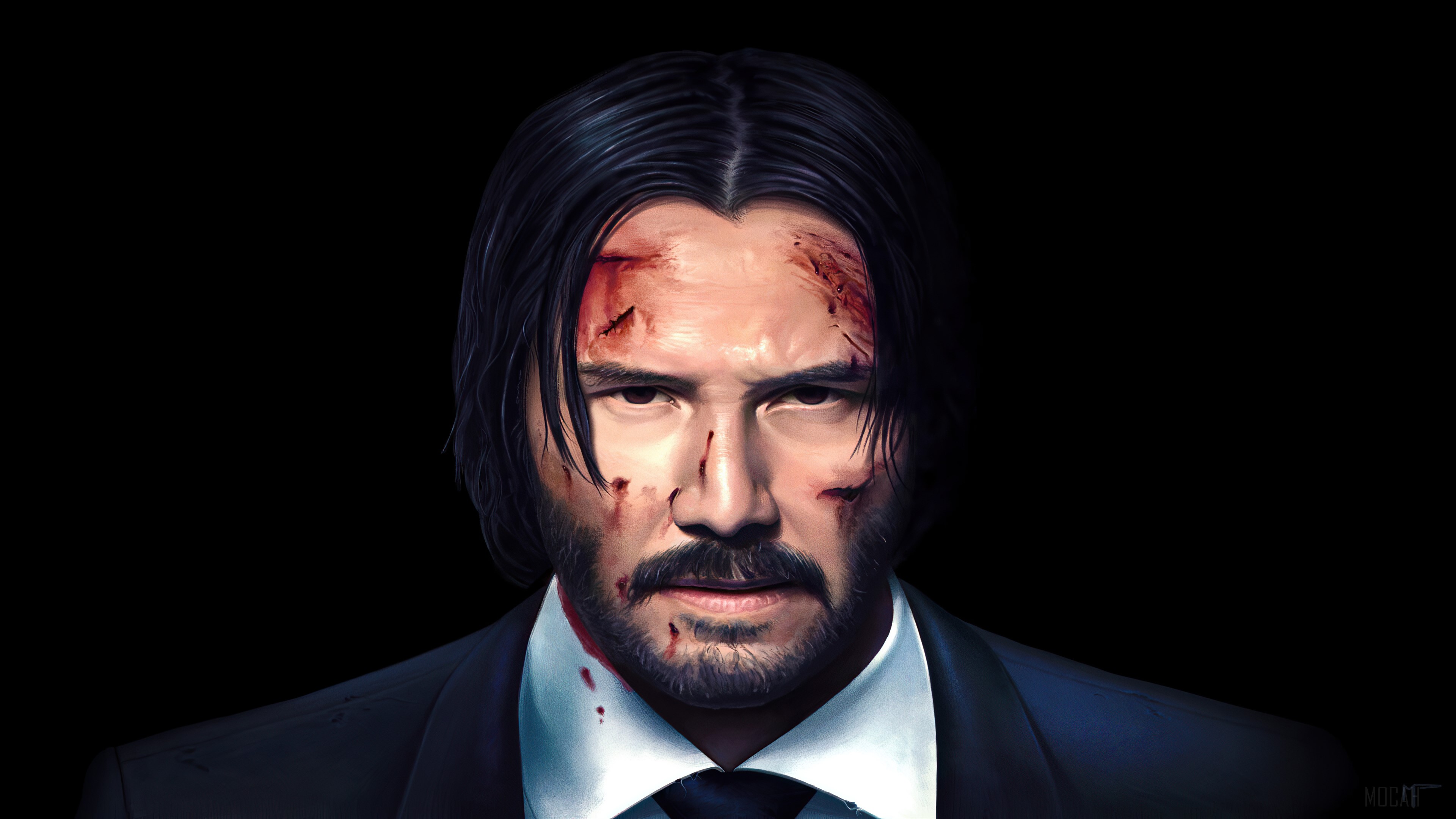 John Wick from John Wick 4K HD Wallpaper