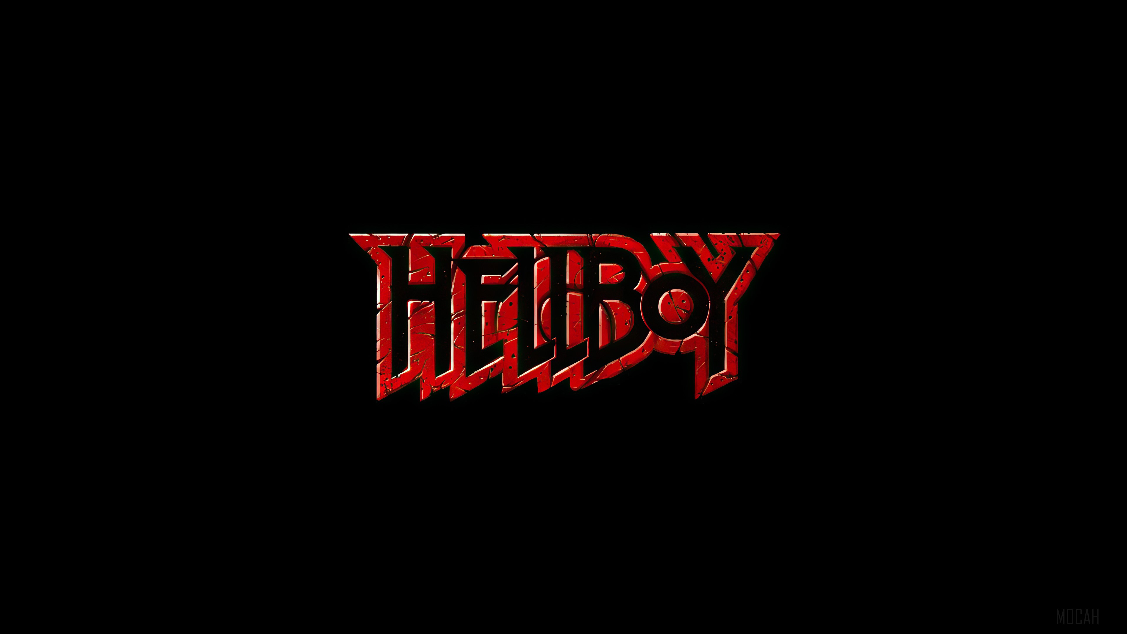 Hellboy Logo HD Wallpaper