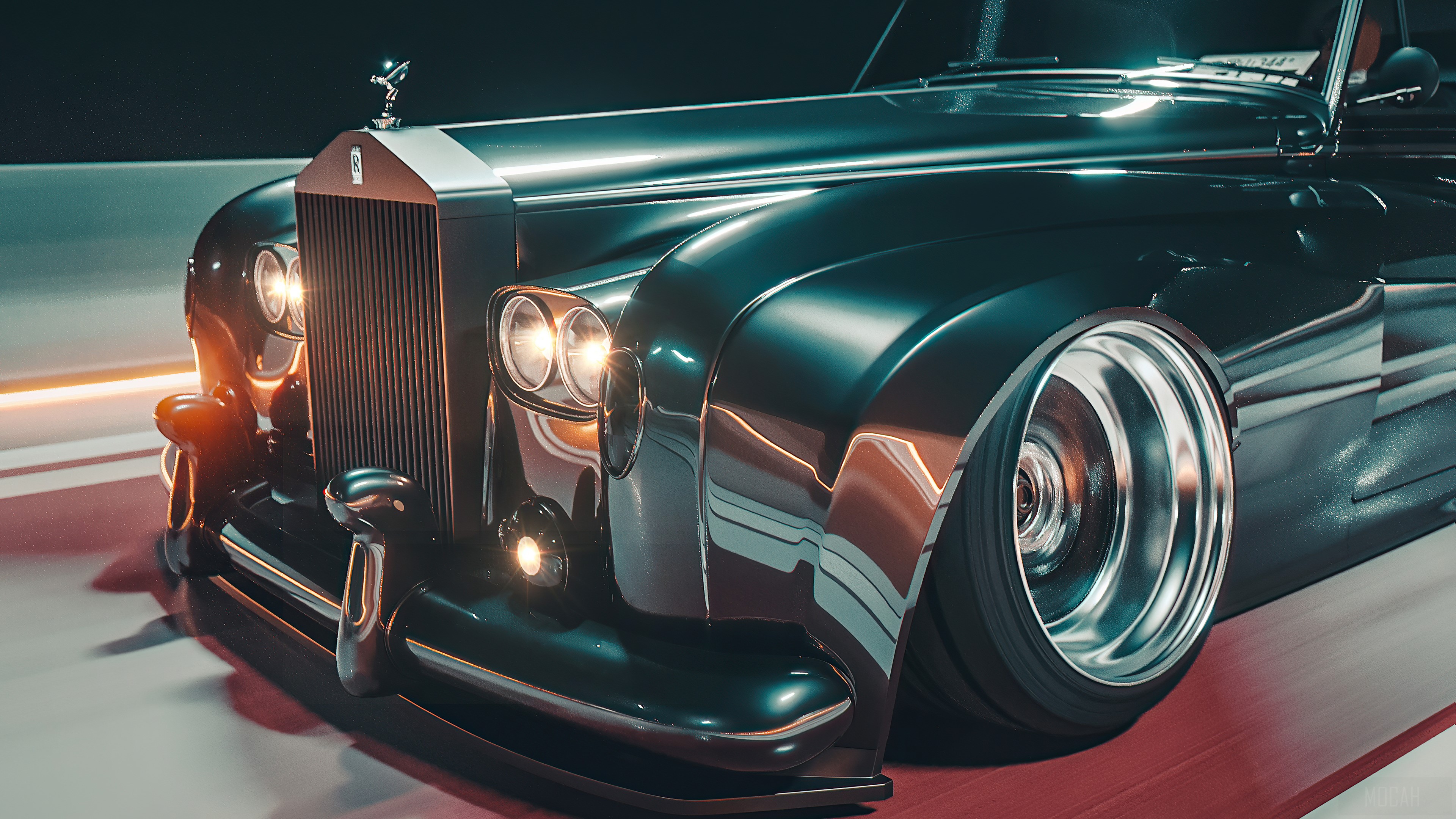 Rolls Royce Vintage M25 HD Wallpaper