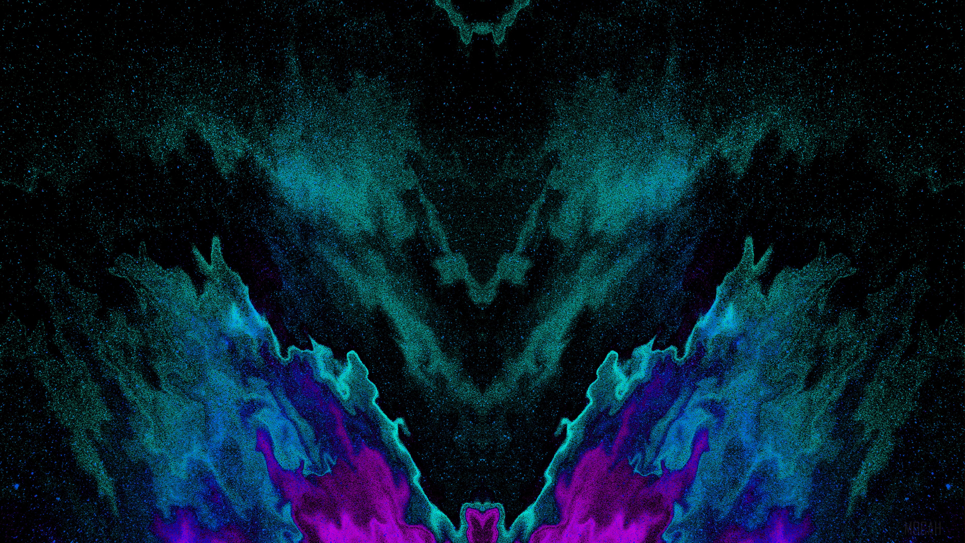 Abstract colorful noise pattern 4K HD Wallpaper