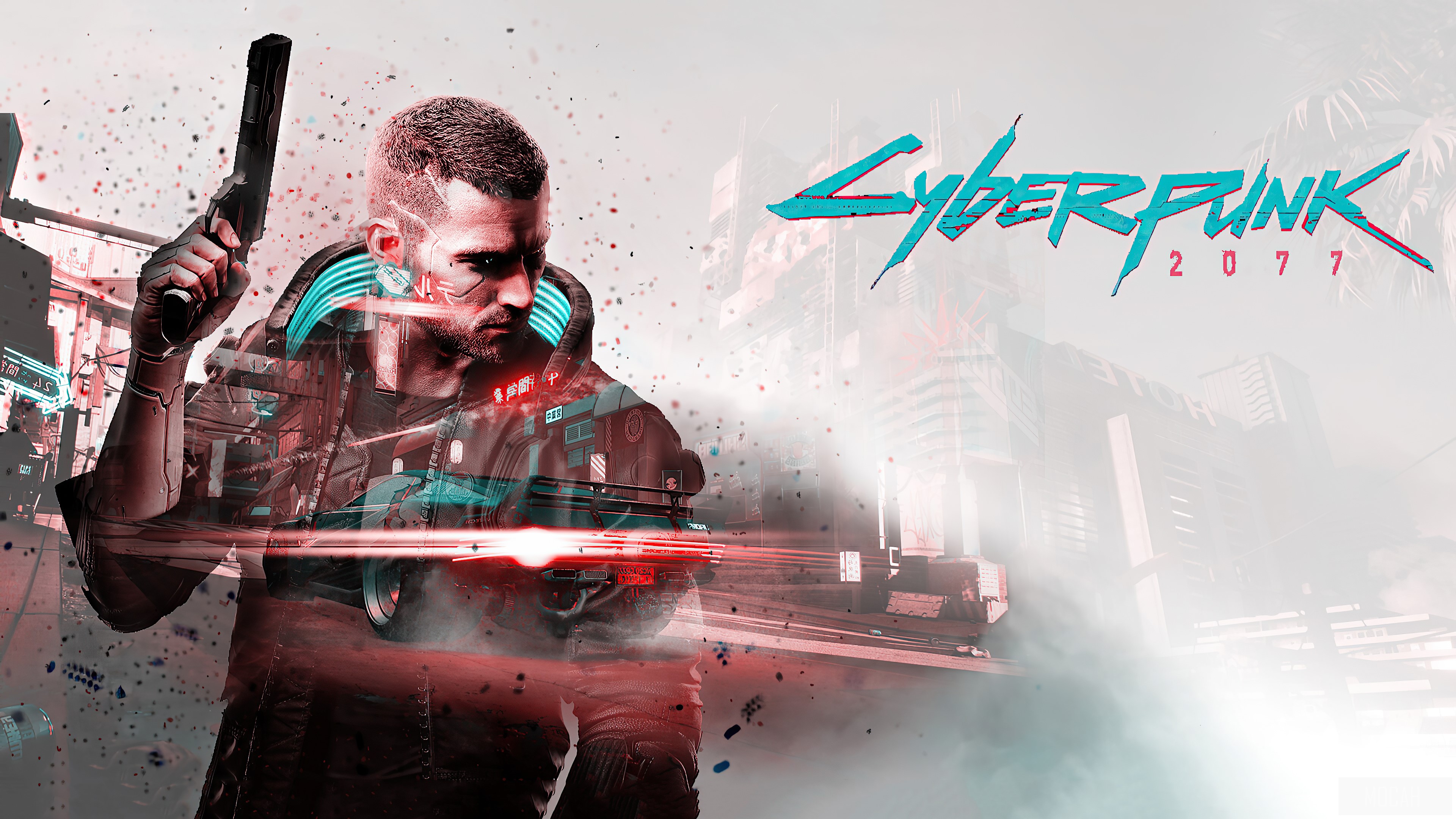 V from Cyberpunk 2077 4K HD Wallpaper