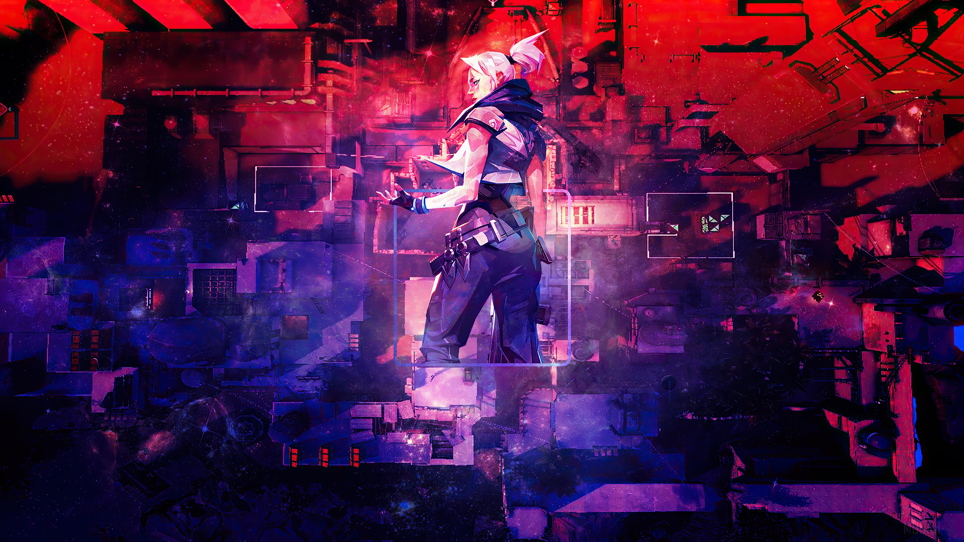 Jett from Valorant 4K Art HD Wallpaper