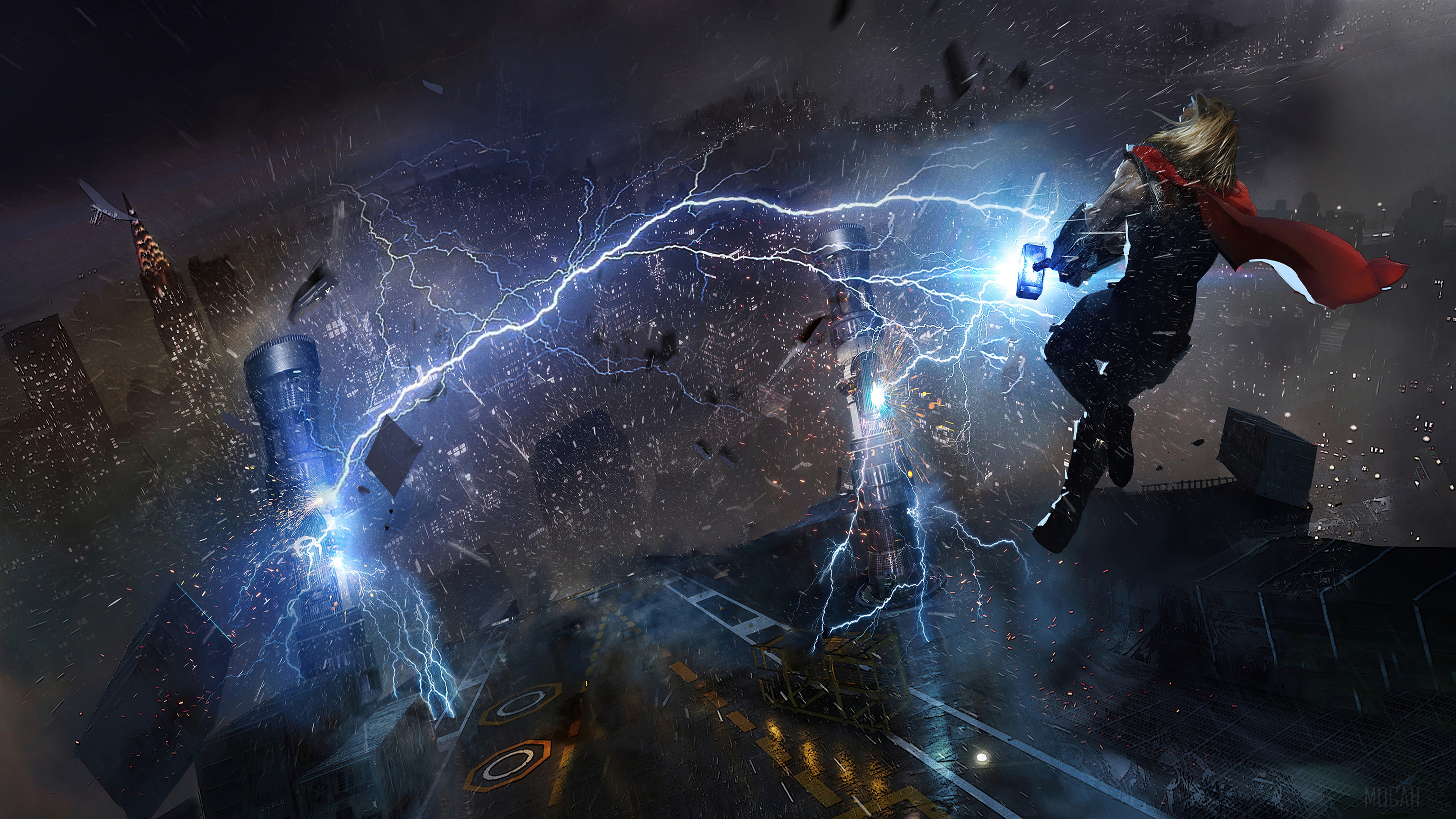Thor from Marvel's Avengers 4K HD Wallpaper
