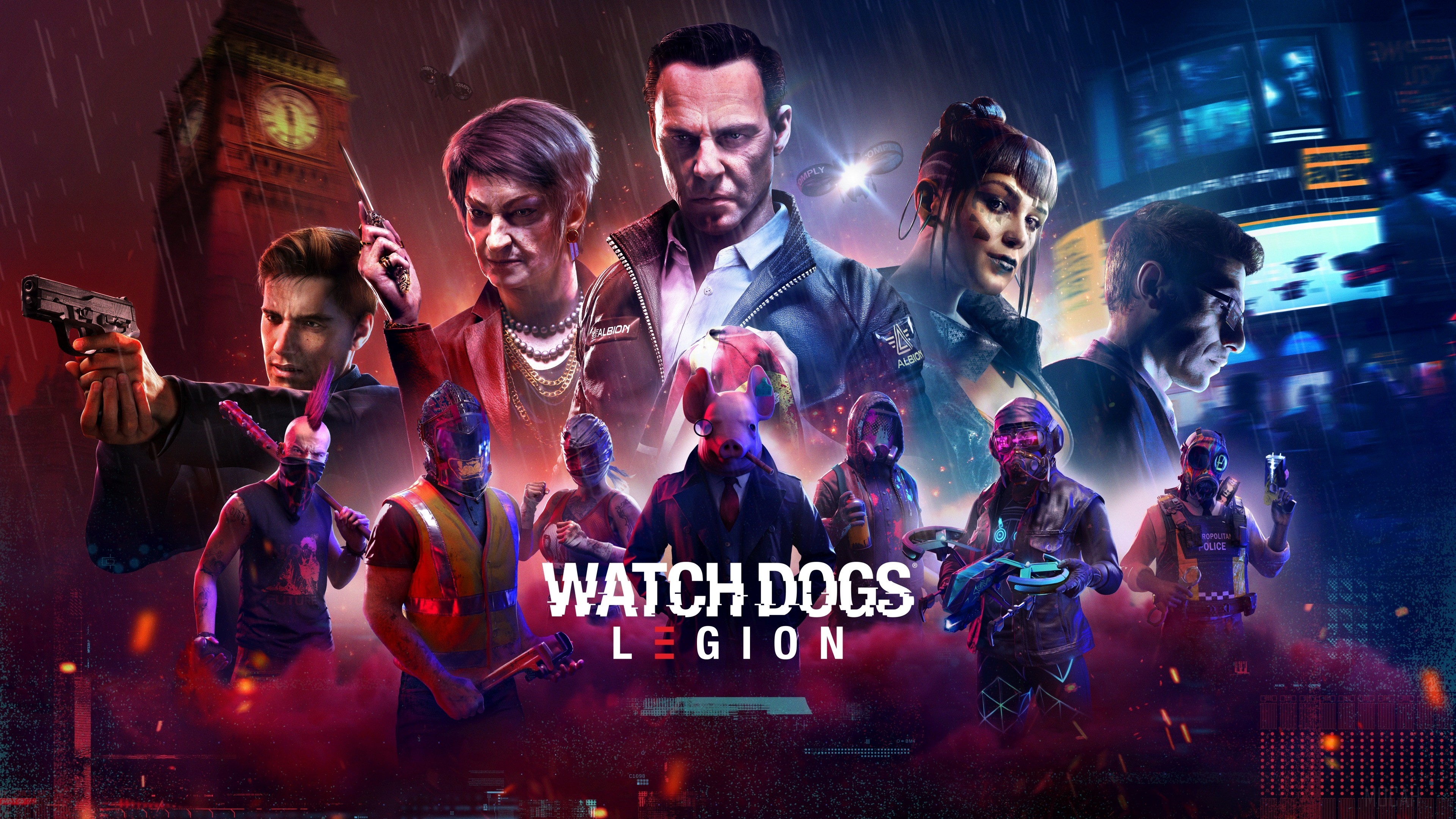 Watch Dogs Legion 4K HD Wallpaper