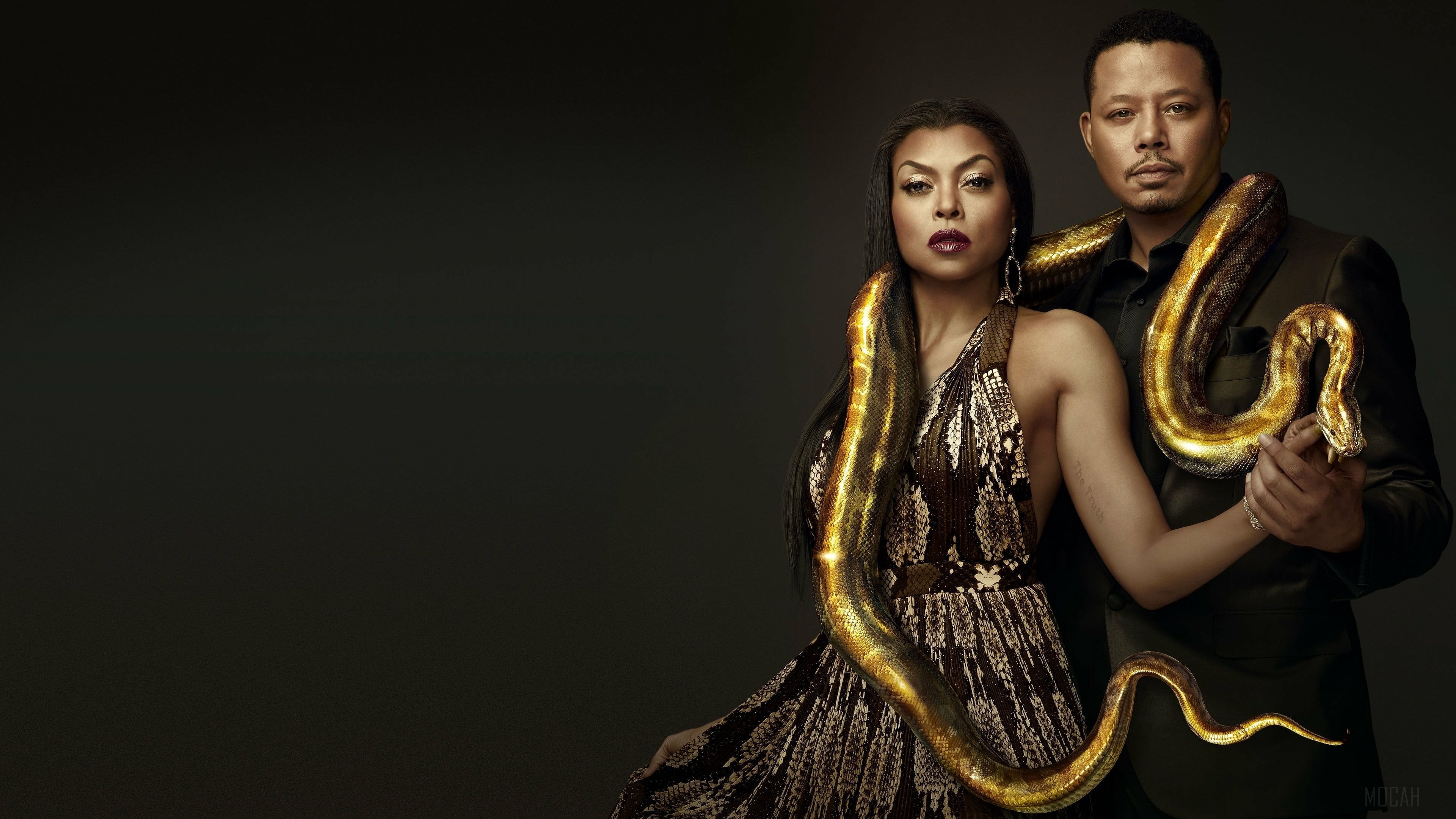 Taraji P. Henson and Terrence Howard from Empire 4K HD Wallpaper