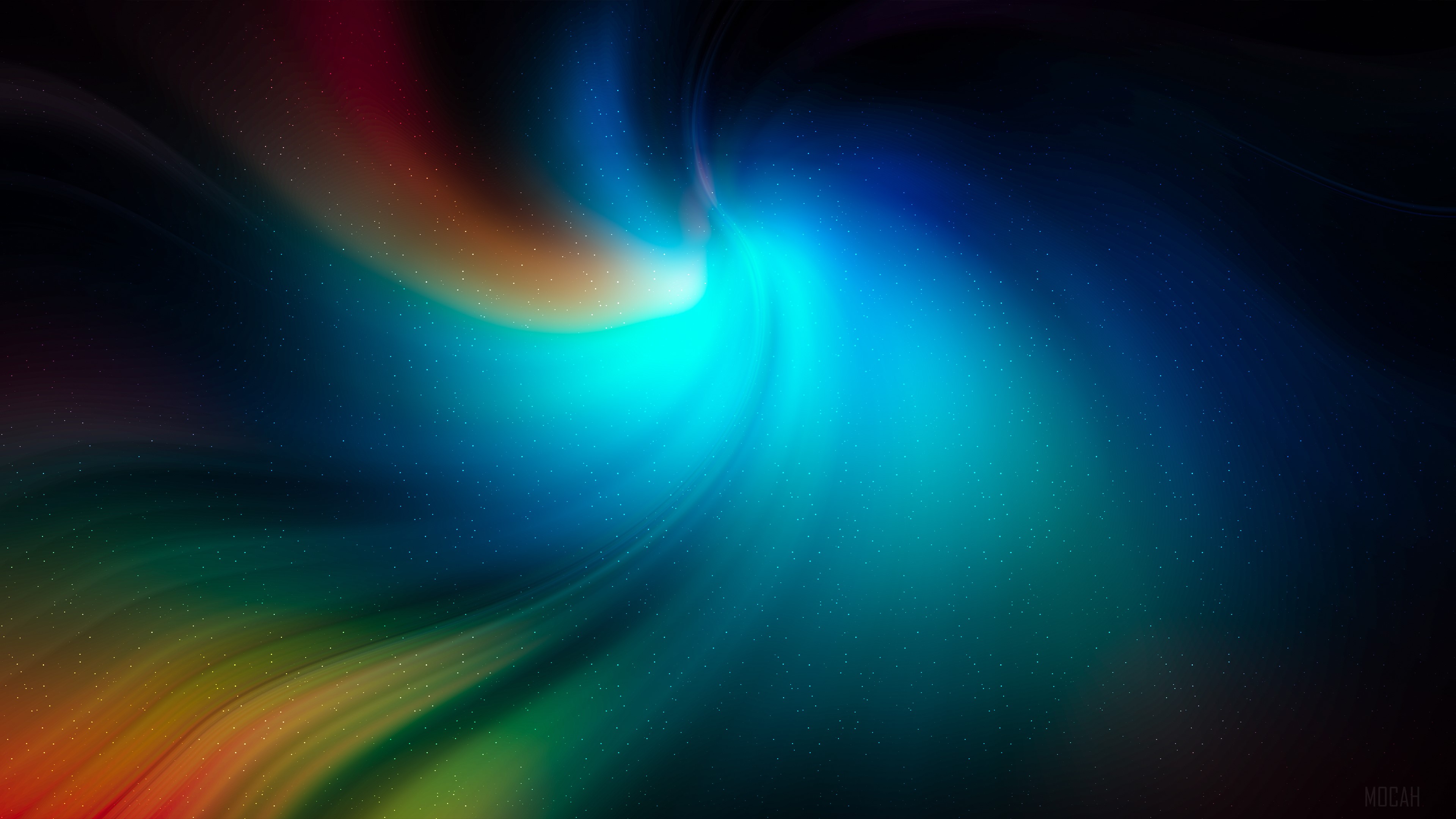 Abstract Galaxy Spiral 4K HD Wallpaper