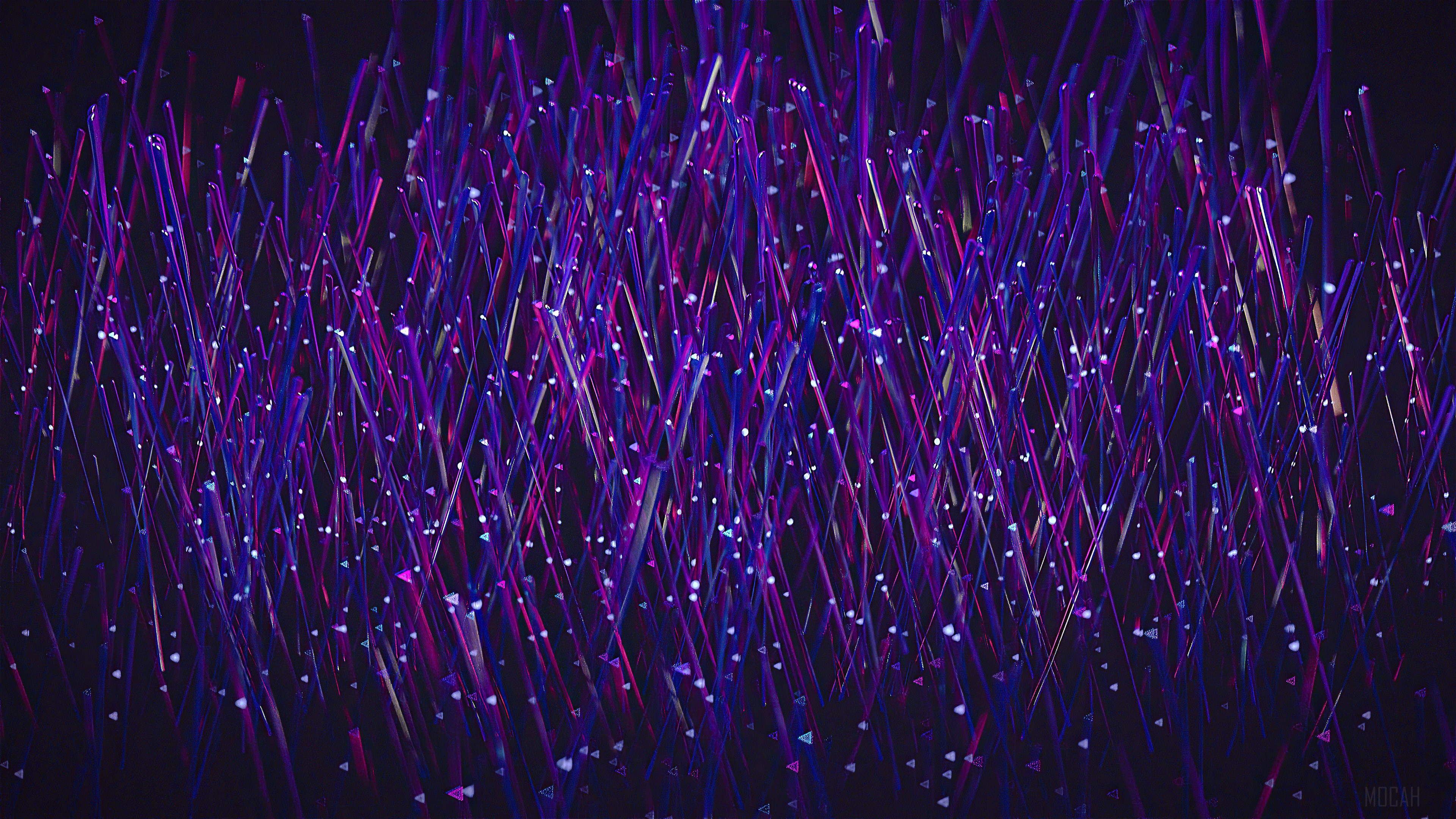 Abstract Diagonal Lines 4K HD Wallpaper