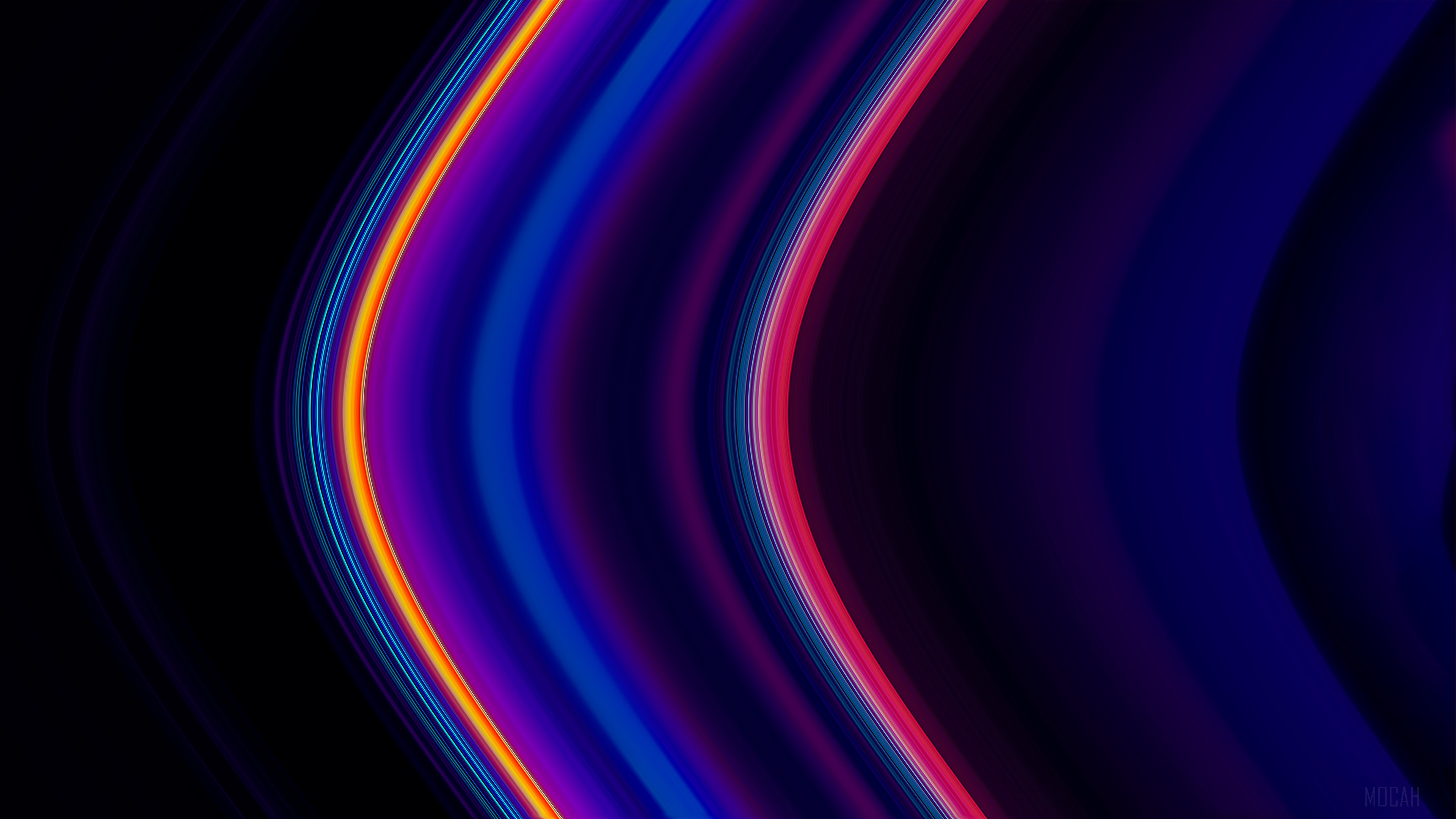 Abstract Colorful Lines 4K HD Wallpaper