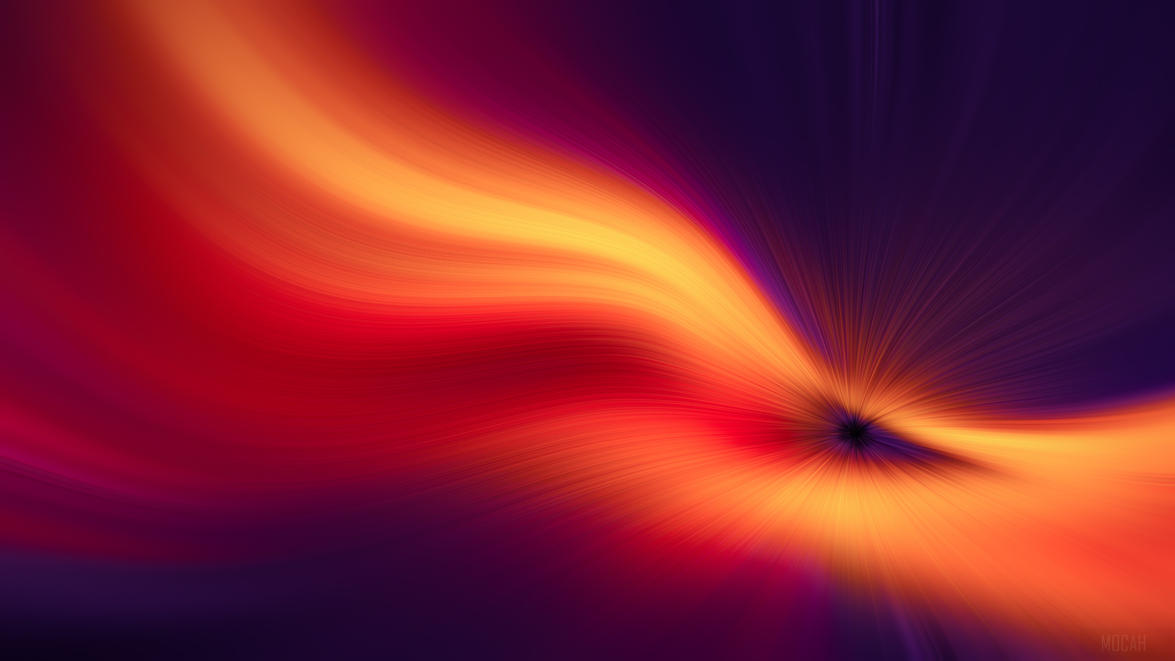 Flame Formation Abstract HD Wallpaper