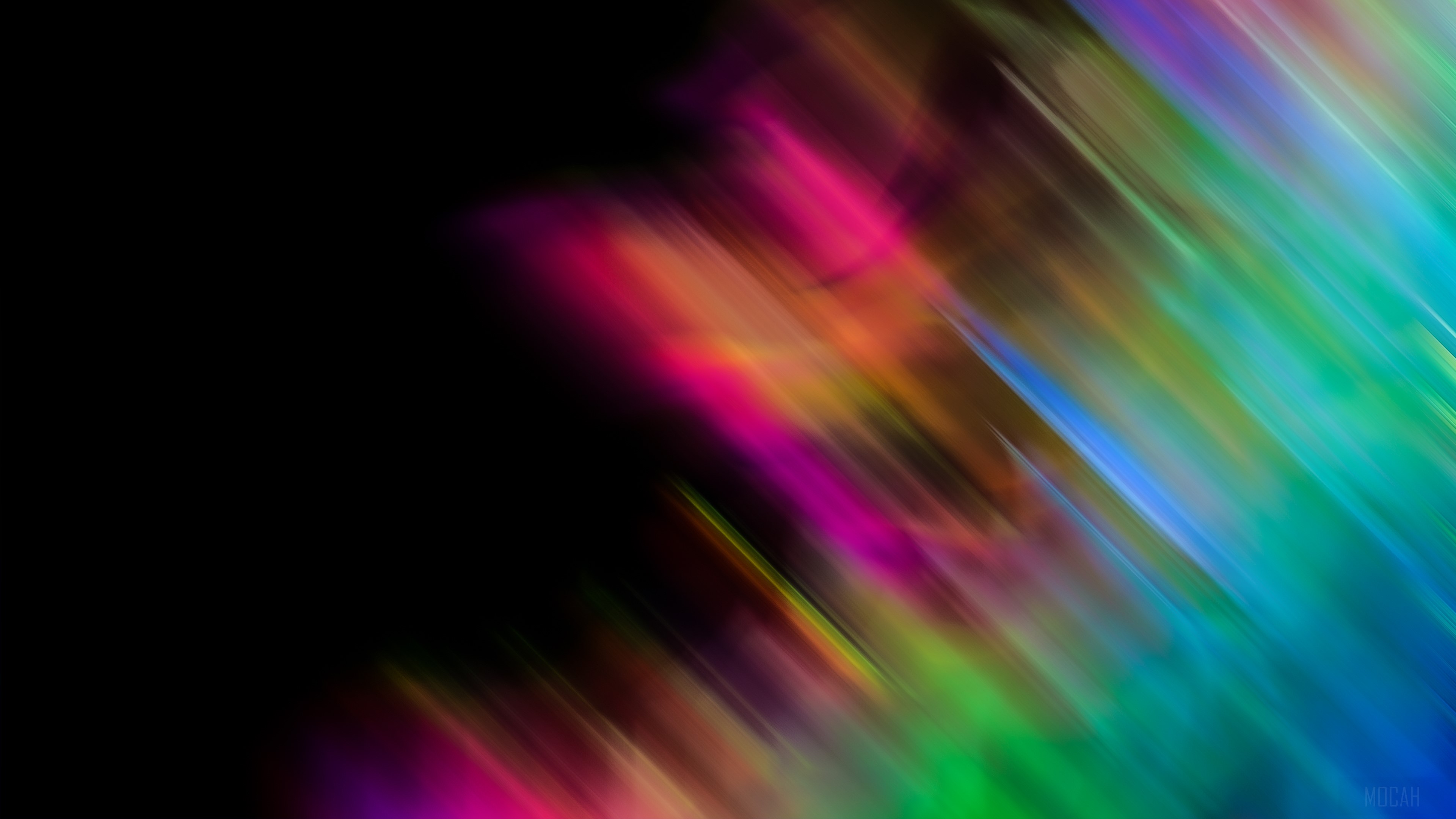 Abstract Colors Rain HD Wallpaper
