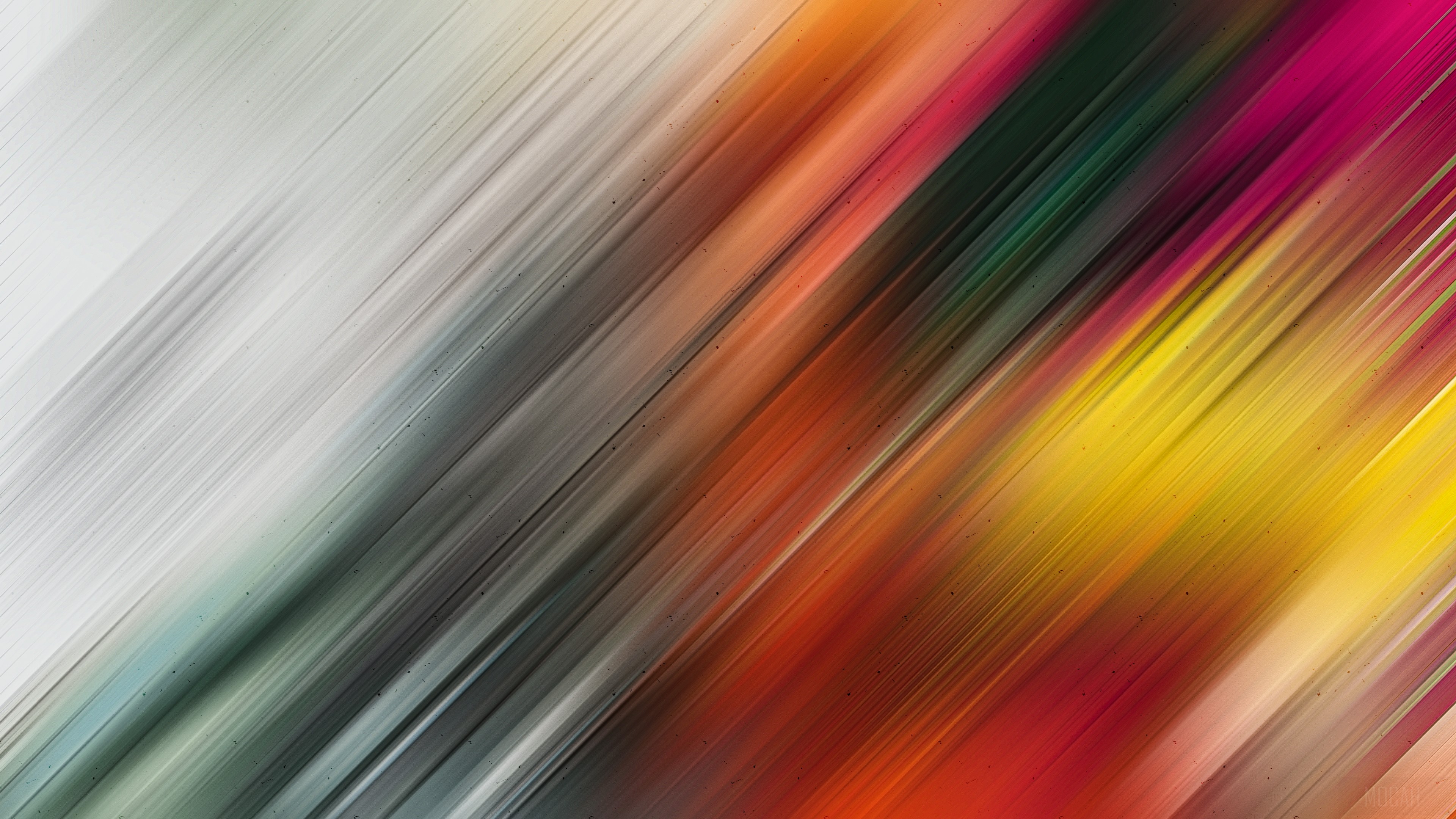 Colorful Abstract Diagonal Lines with 4K Detail HD Wallpaper