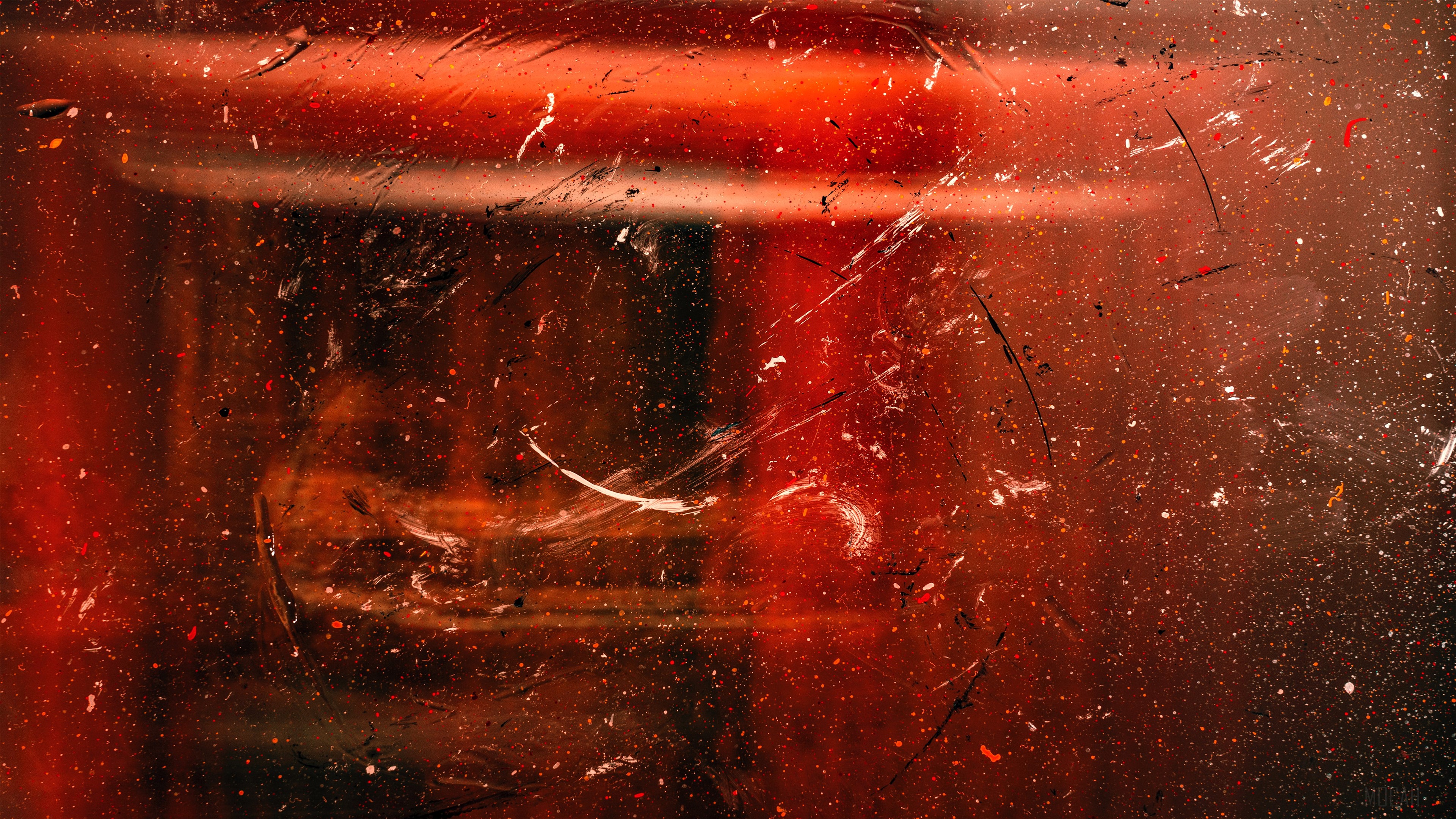 Red Light Abstract HD Wallpaper