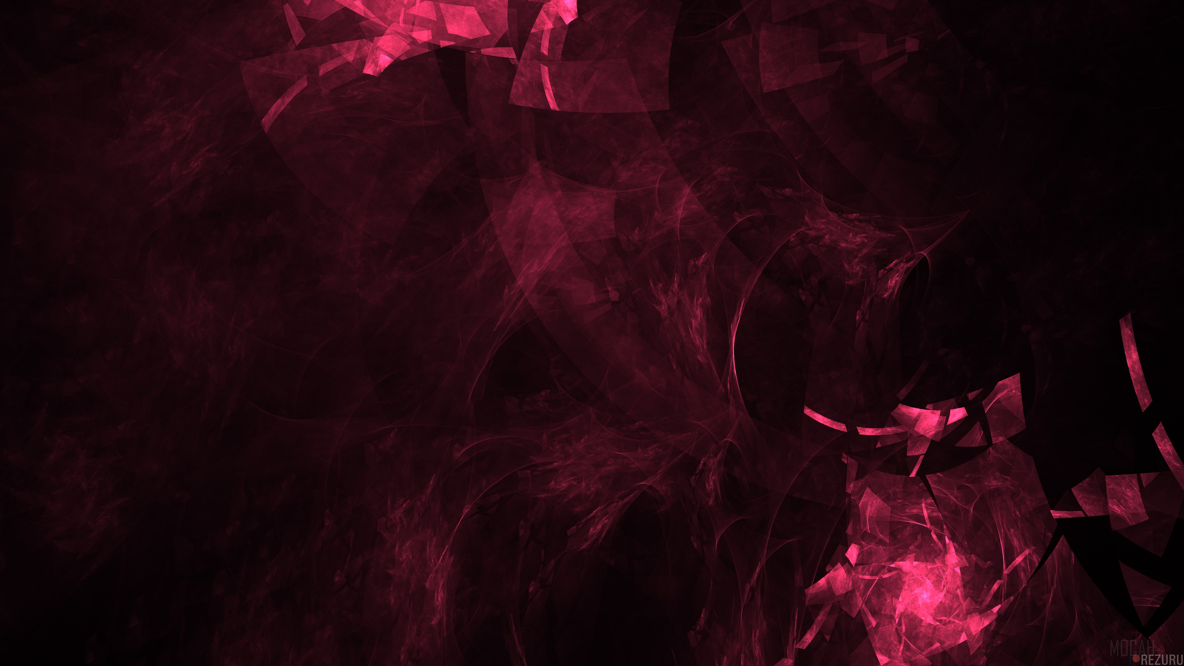 Abstract Pink Fractal HD Wallpaper