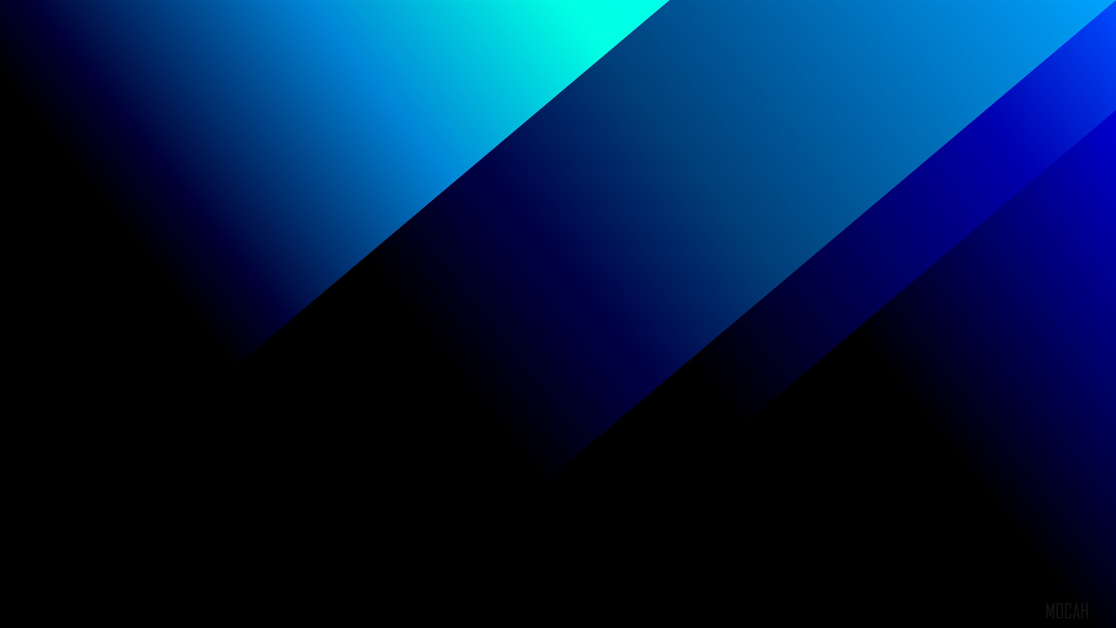 Abstract Blue Gradient 4K HD Wallpaper