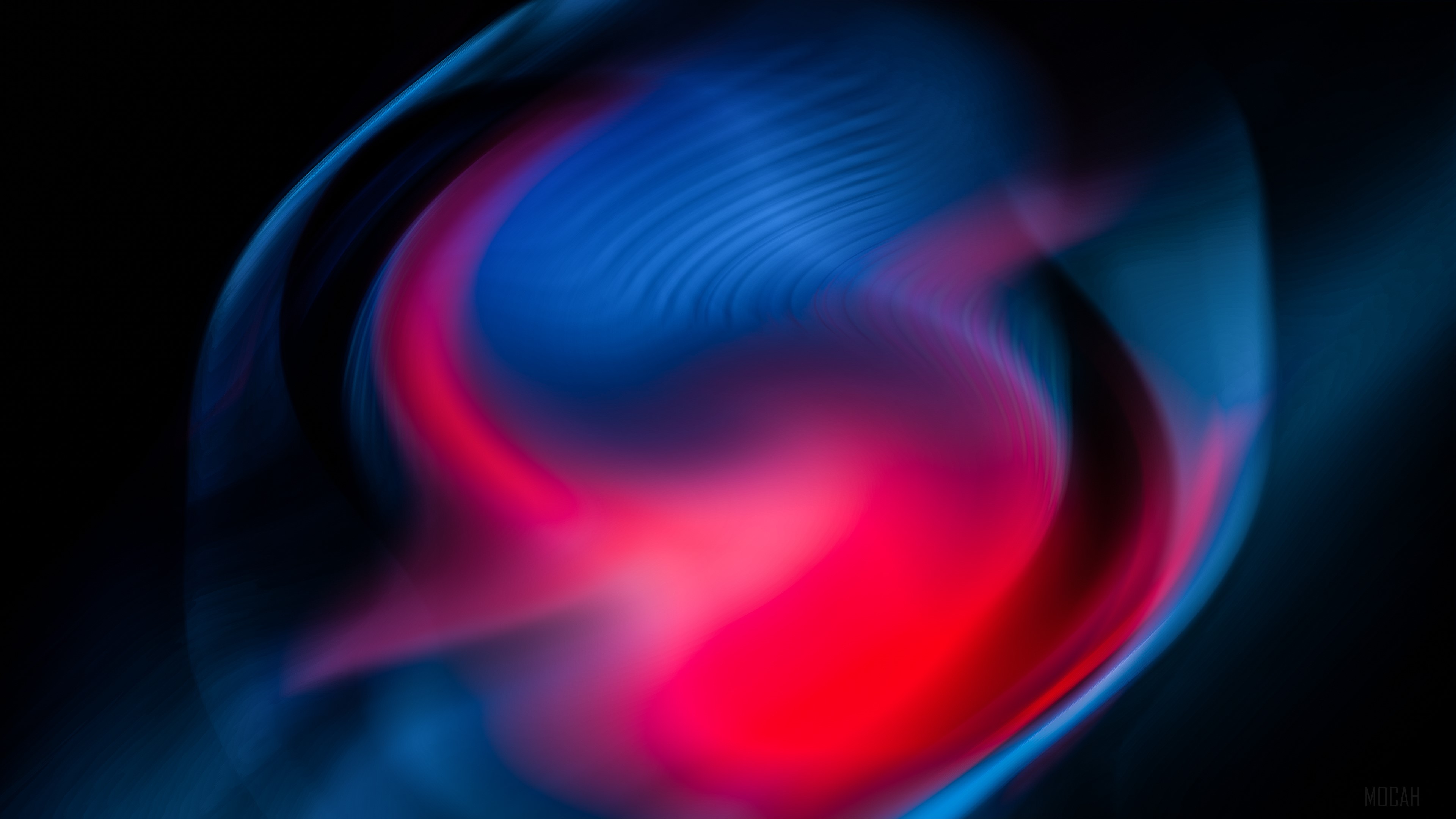 Abstract 4K Cave Curves Layer HD Wallpaper