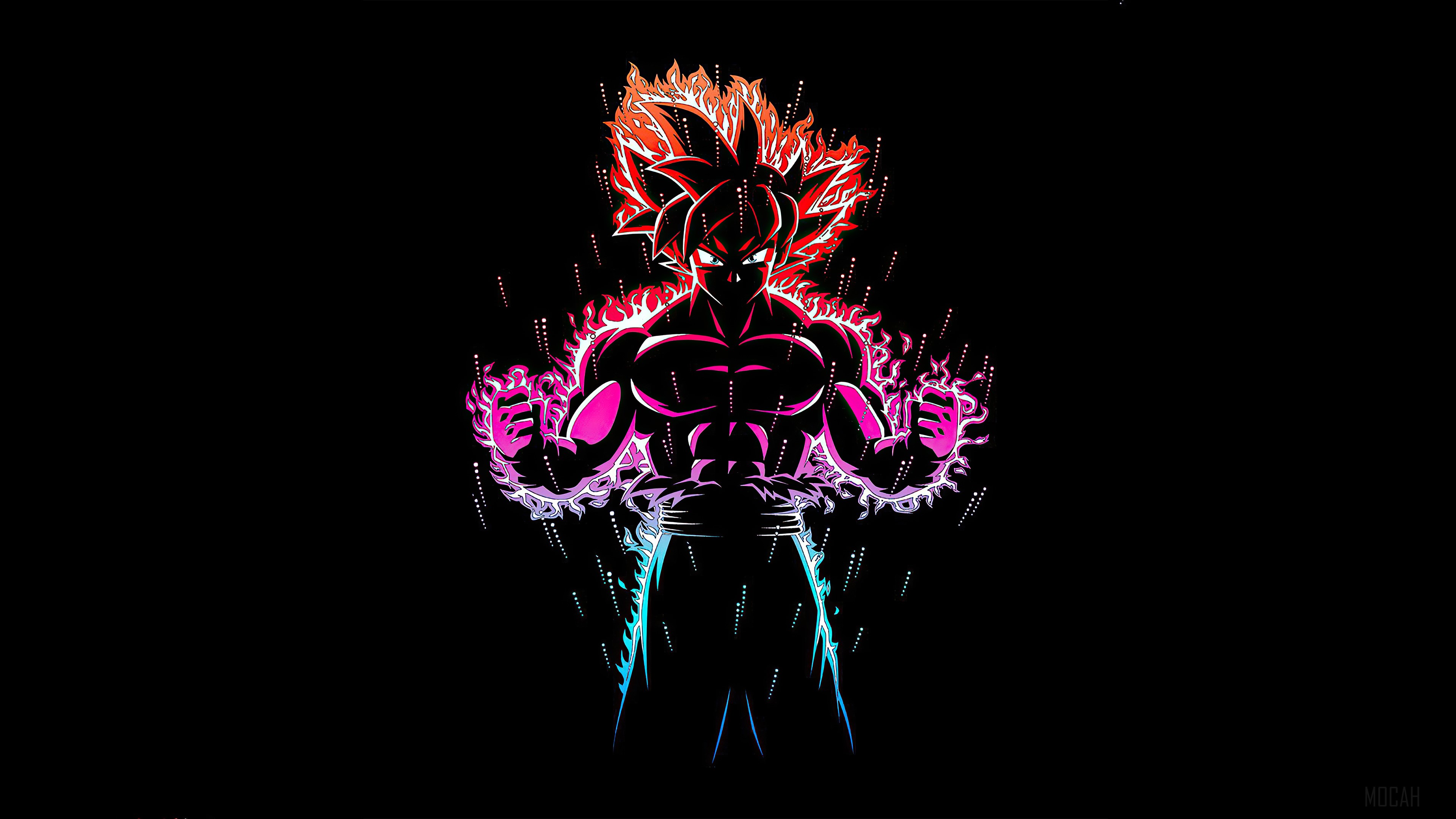 Goku from Dragon Ball Z Ultra Instinct 4K HD Wallpaper