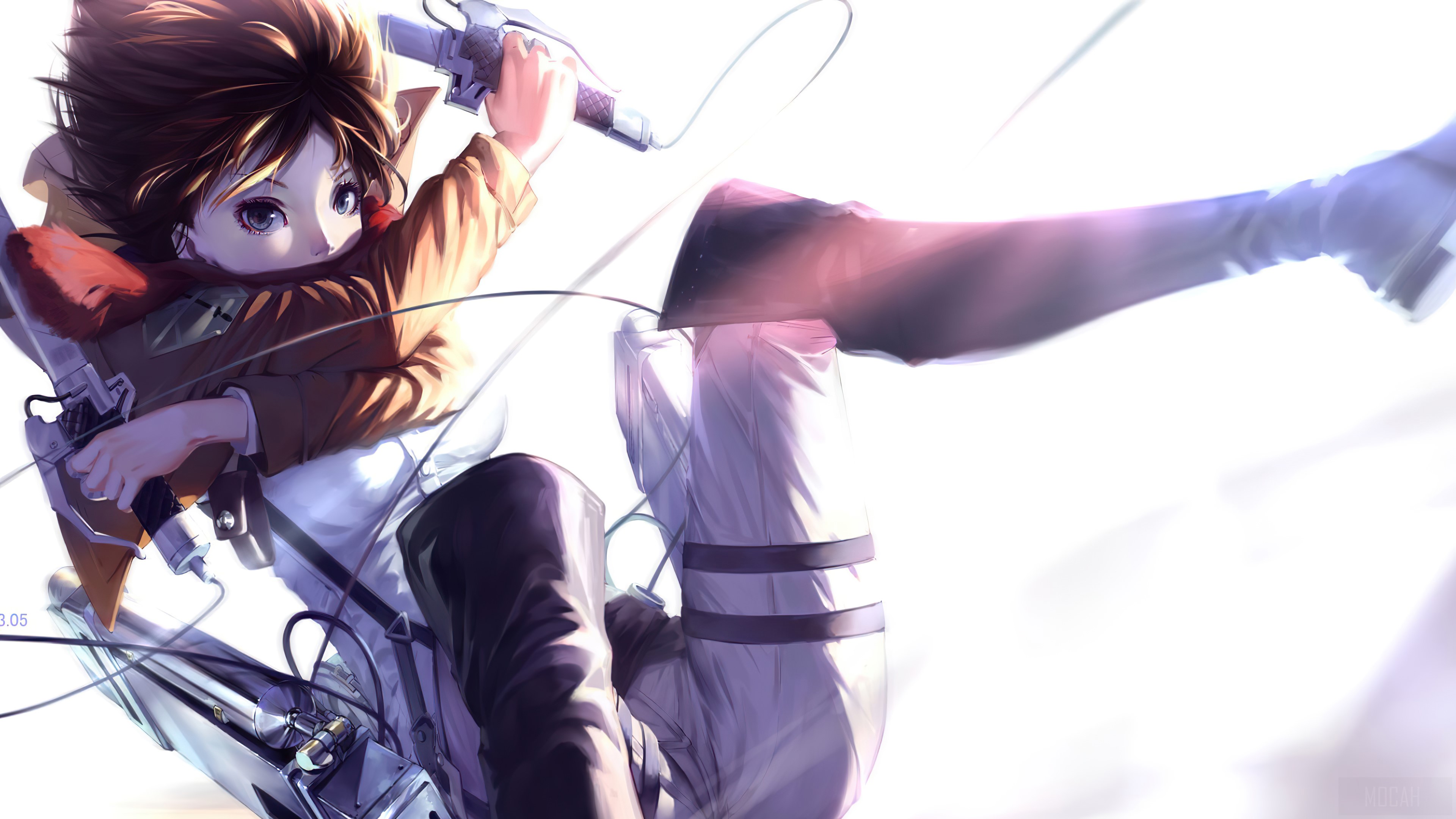 Mikasa Ackerman from Attack on Titan 4K HD Wallpaper